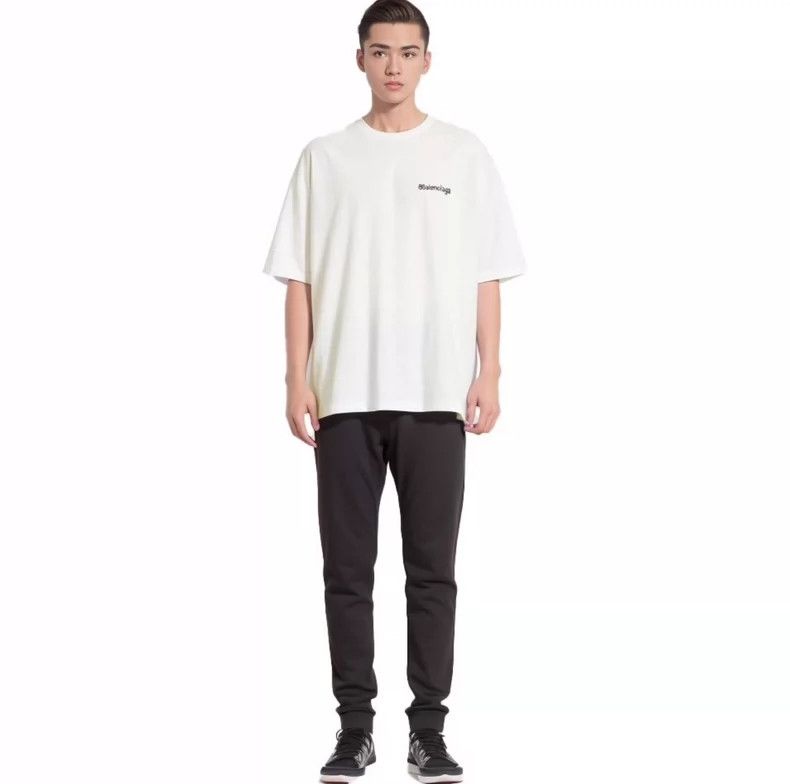 Balenciaga Balenciaga Solid color letter double B small Logo printed Size US S / EU 44-46 / 1 - 7 Thumbnail