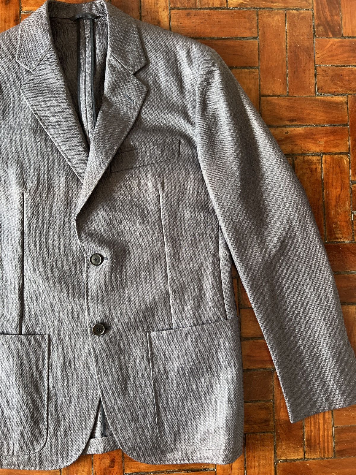 Hermes Hermes hand woven raffia blazer Size 38R - 1 Thumbnail