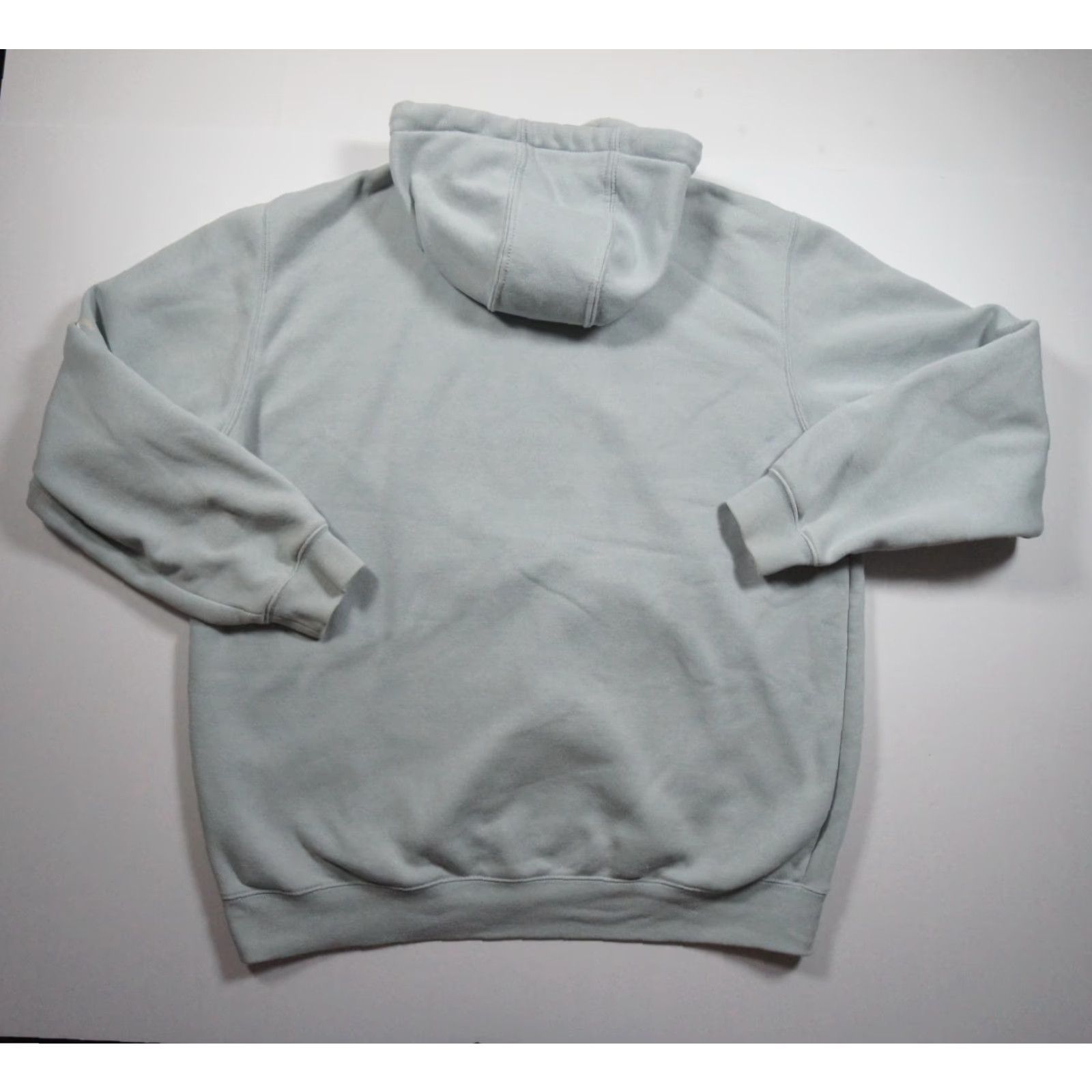 Carhartt Carhartt Mens Hoodie XL Blue Sweatshirt Loose Fit Workwear Zip Pullover Cotton Polyester Fleece Logo Adult Size US XL / EU 56 / 4 - 6 Thumbnail