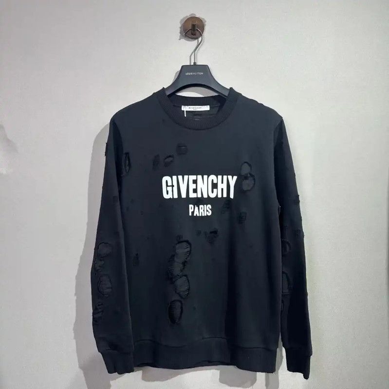 Givenchy Givenchy Black Cotton Men’s Sweatshirt 0089 Size US XS / EU 42 / 0 - 1 Thumbnail