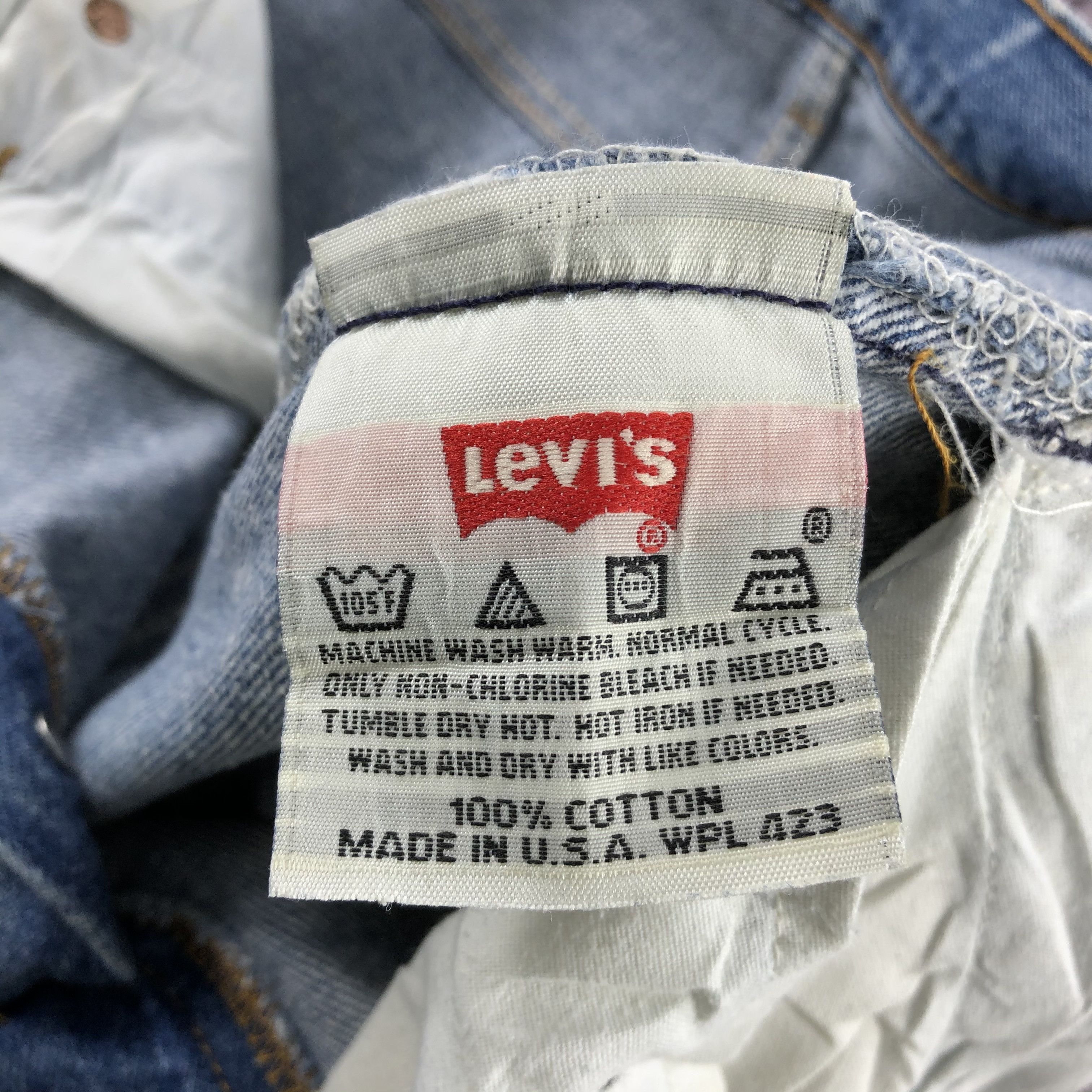 Levi's 90s Vintage Levis 501 Jeans-JM2930 Size US 31 - 12 Thumbnail