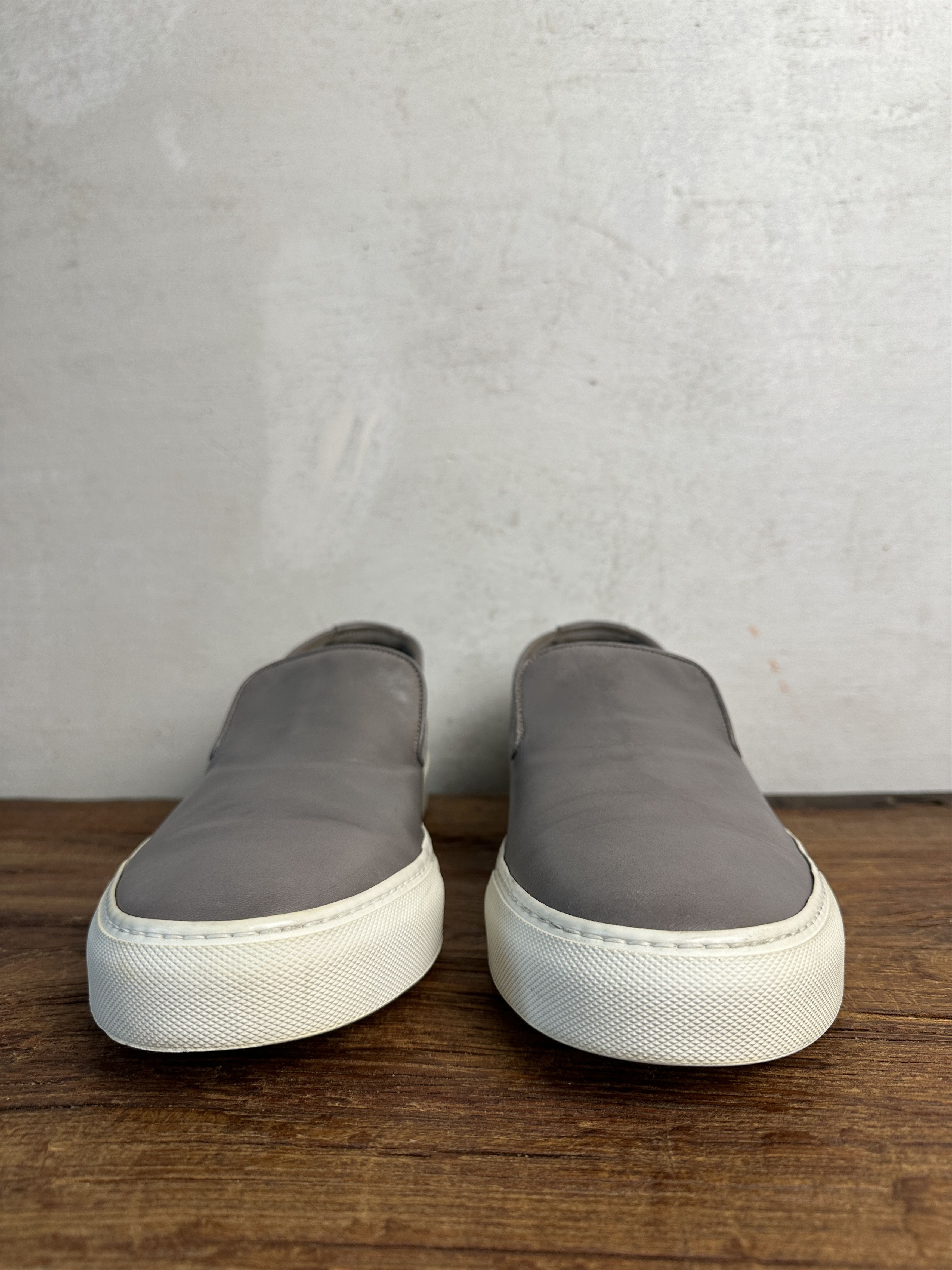Saint Laurent Paris Yves Saint Laurent Leather Slip Ons Size US 10.5 / EU 43-44 - 6 Thumbnail