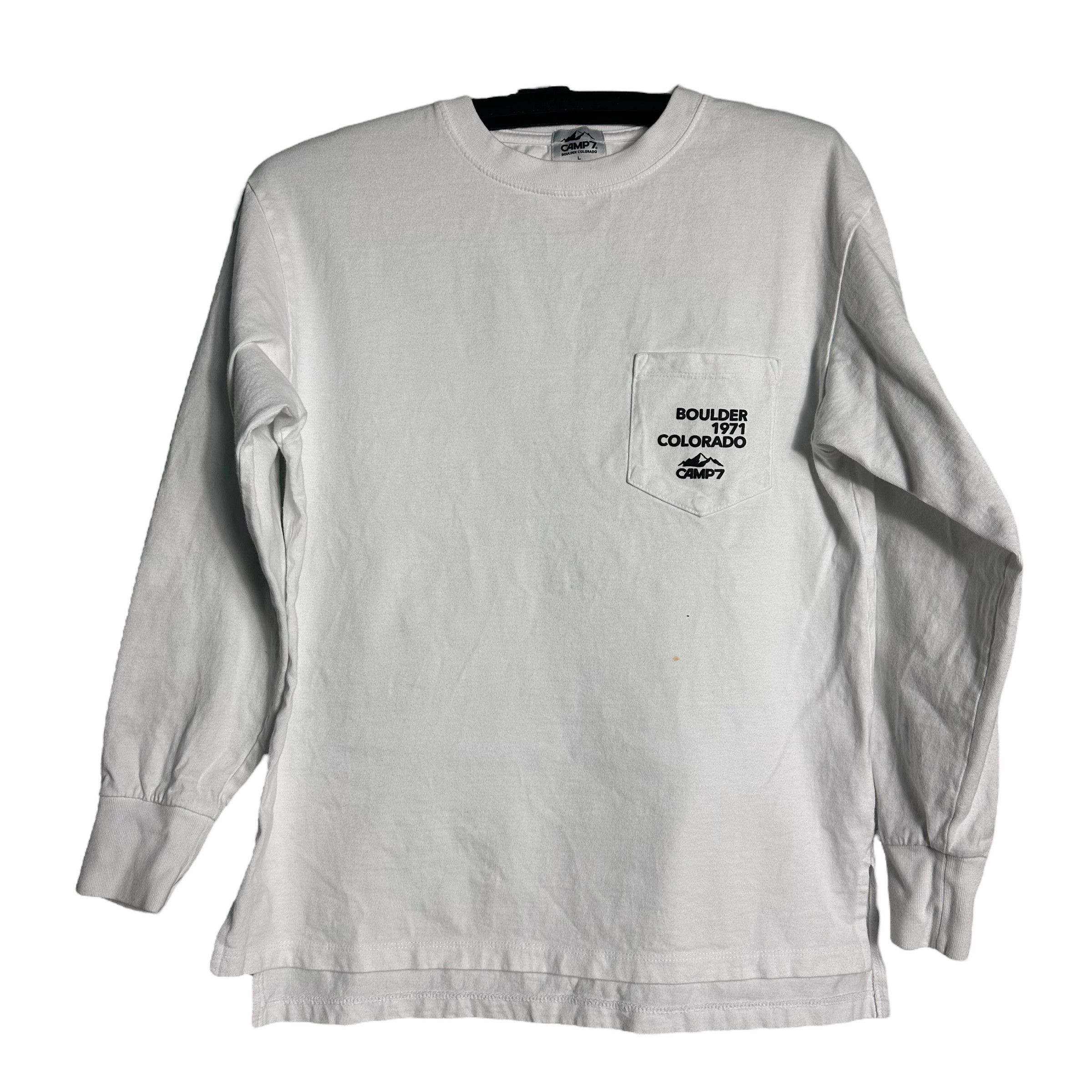 Other 🔥RARE🔥Camp 7 Boulder Colorado L/S Single Pocket T-shirt Size US S / EU 44-46 / 1 - 1 Thumbnail