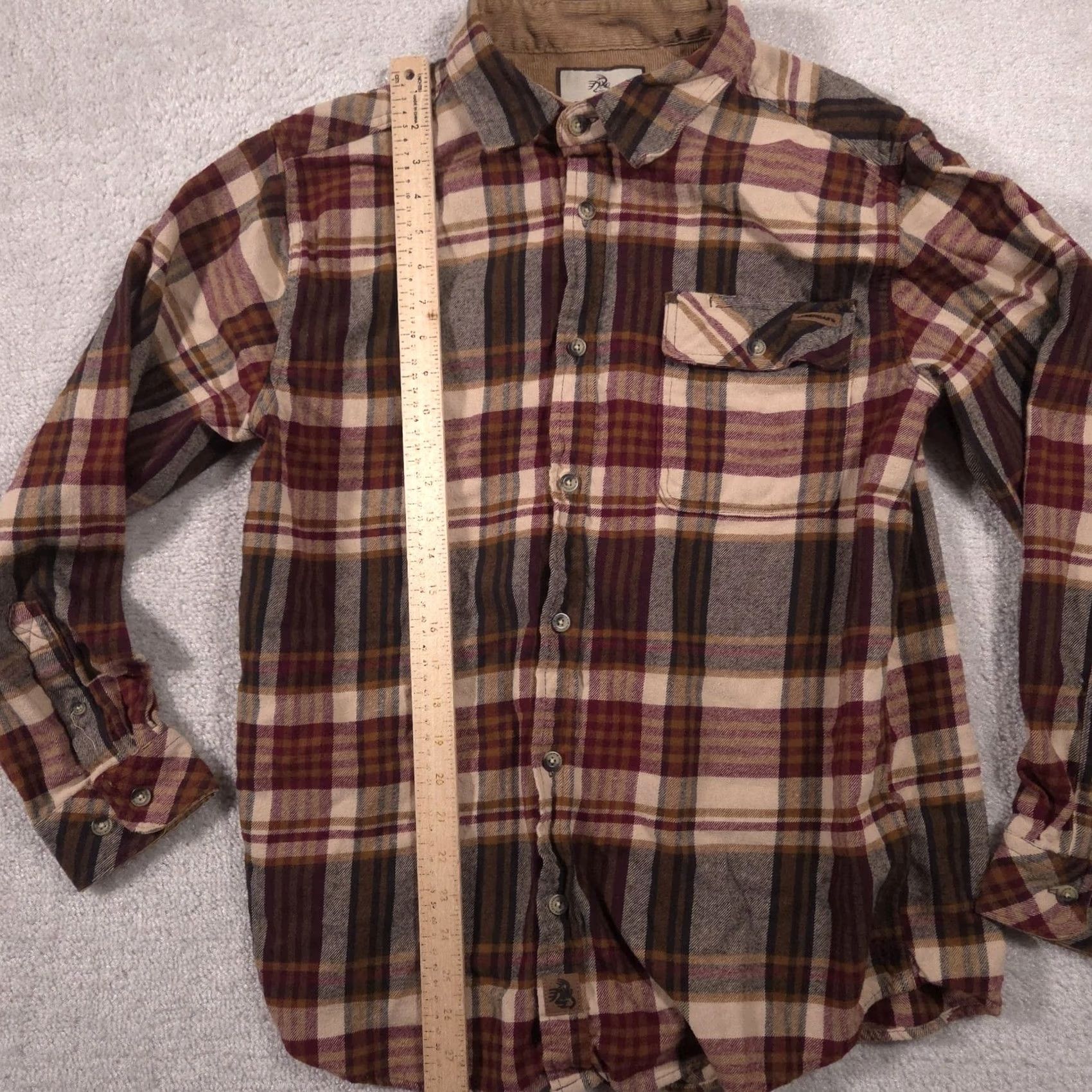 Vintage Legendary Whitetails Shirt Mens Large Plaid Flannel Button Long Sleeve Casual Size US L / EU 52-54 / 3 - 6 Thumbnail