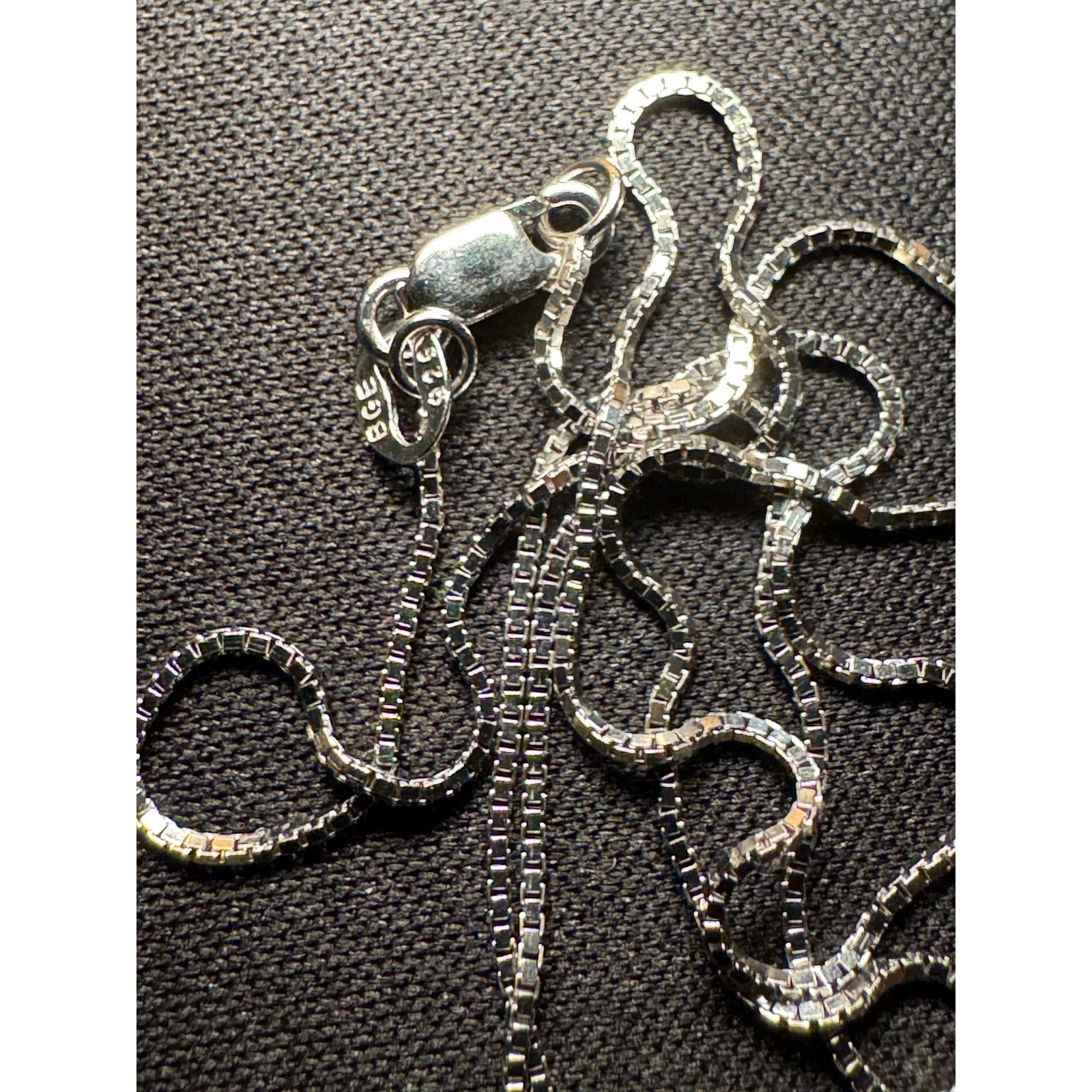 Other 925 Silver Heart Pendant & Diamond 17in Necklace Size ONE SIZE - 4 Thumbnail