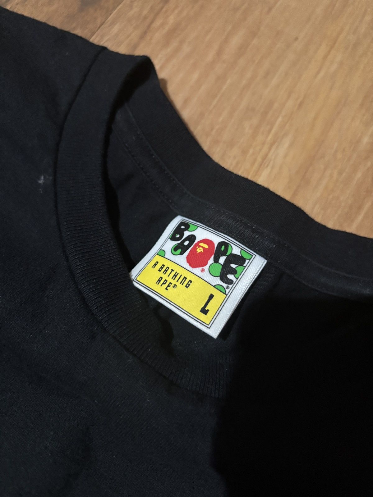 Bape ABC Camo Bape Sta Logo Tee Size US L / EU 52-54 / 3 - 2 Thumbnail