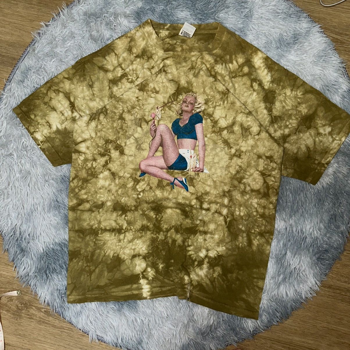 Vintage Vintage Marilyn Monroe Tie Dye Las Vegas Size US XL / EU 56 / 4 - 2 Thumbnail