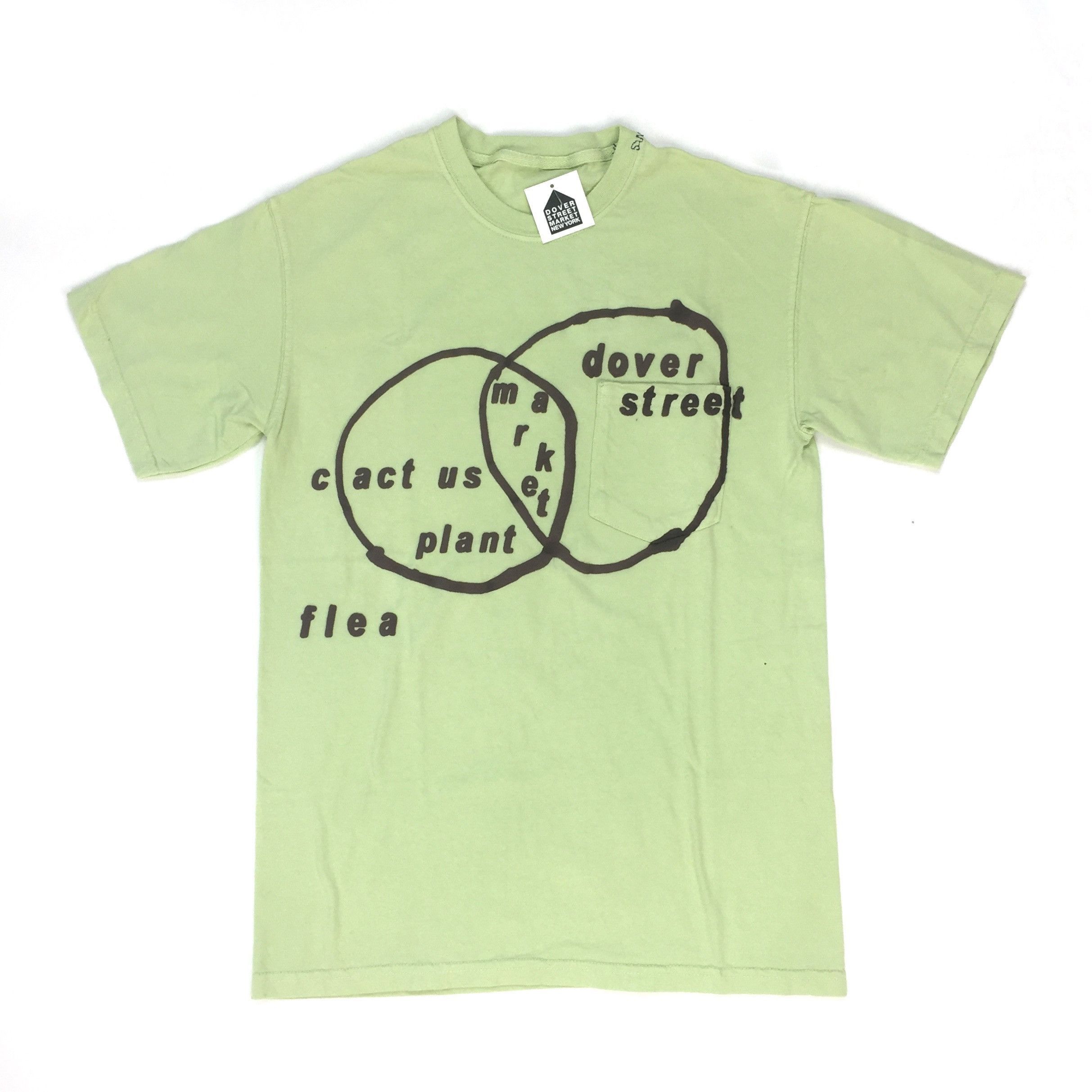 Cactus Plant Flea Market × Dover Street Market CPFM Sage Green Connectivity T-Shirt NWT Size US S / EU 44-46 / 1 - 1 Preview