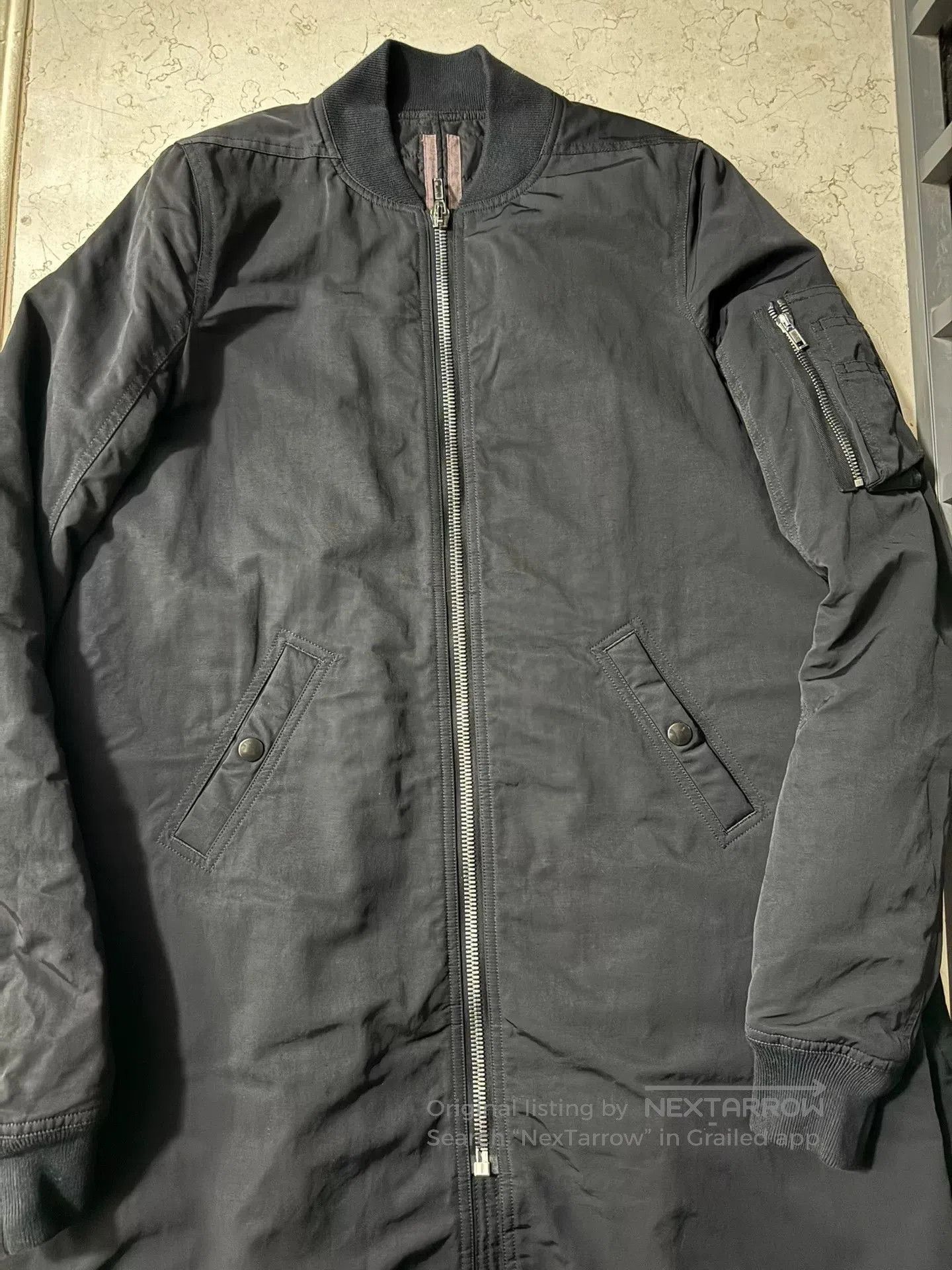 Rick Owens Rick Owens Long Dark Cotton Coat. Size US M / EU 48-50 / 2 - 2 Thumbnail