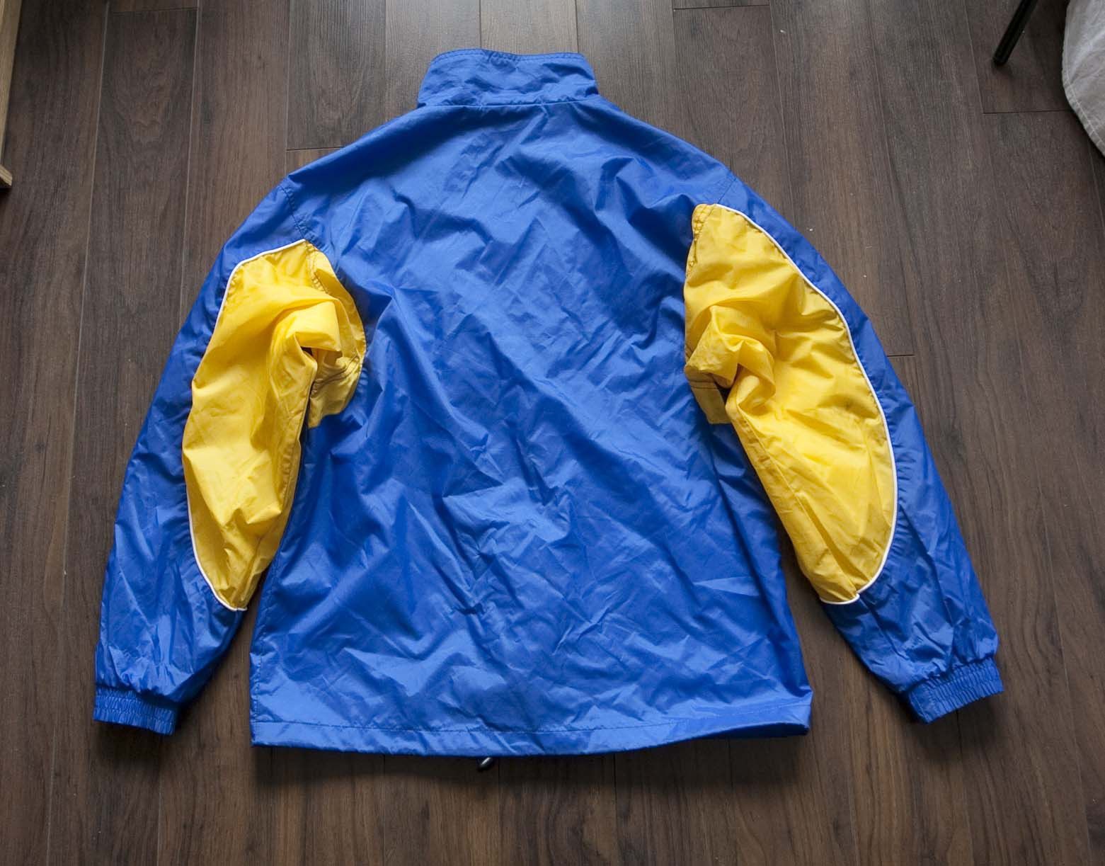 Umbro Umbro Track Jacket Full Zip Size M/L Blue/ Yellow Size US M / EU 48-50 / 2 - 2 Thumbnail