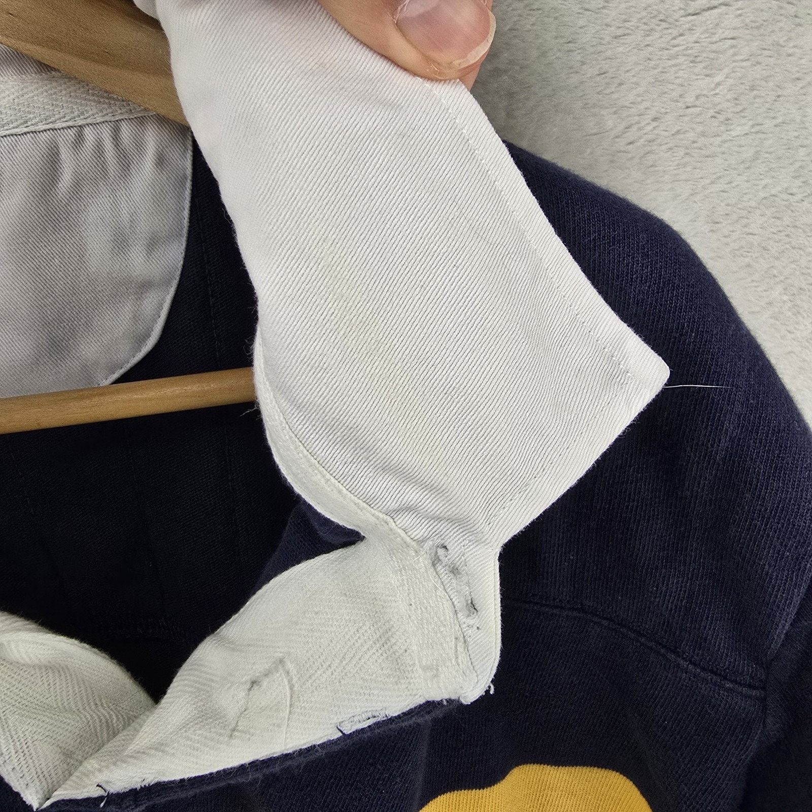 Gap Gap Rugby Polo Shirt Men XL Navy Blue Yellow Colorblock Size US XL / EU 56 / 4 - 6 Thumbnail