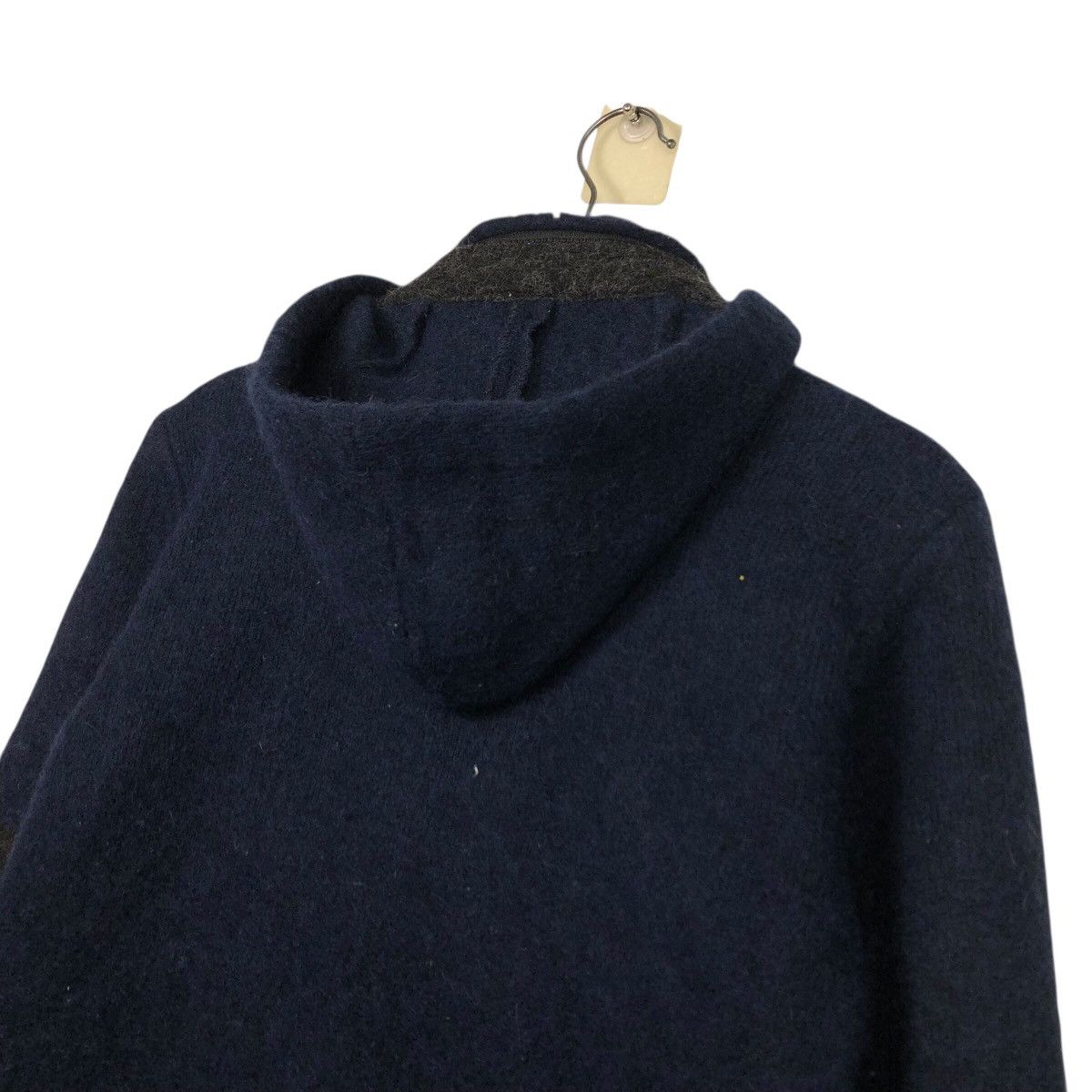Blue Blue Japan 📌Vintage Wool Jacket Heart Peace & Love Indigo Biker Style Size US M / EU 48-50 / 2 - 11 Thumbnail