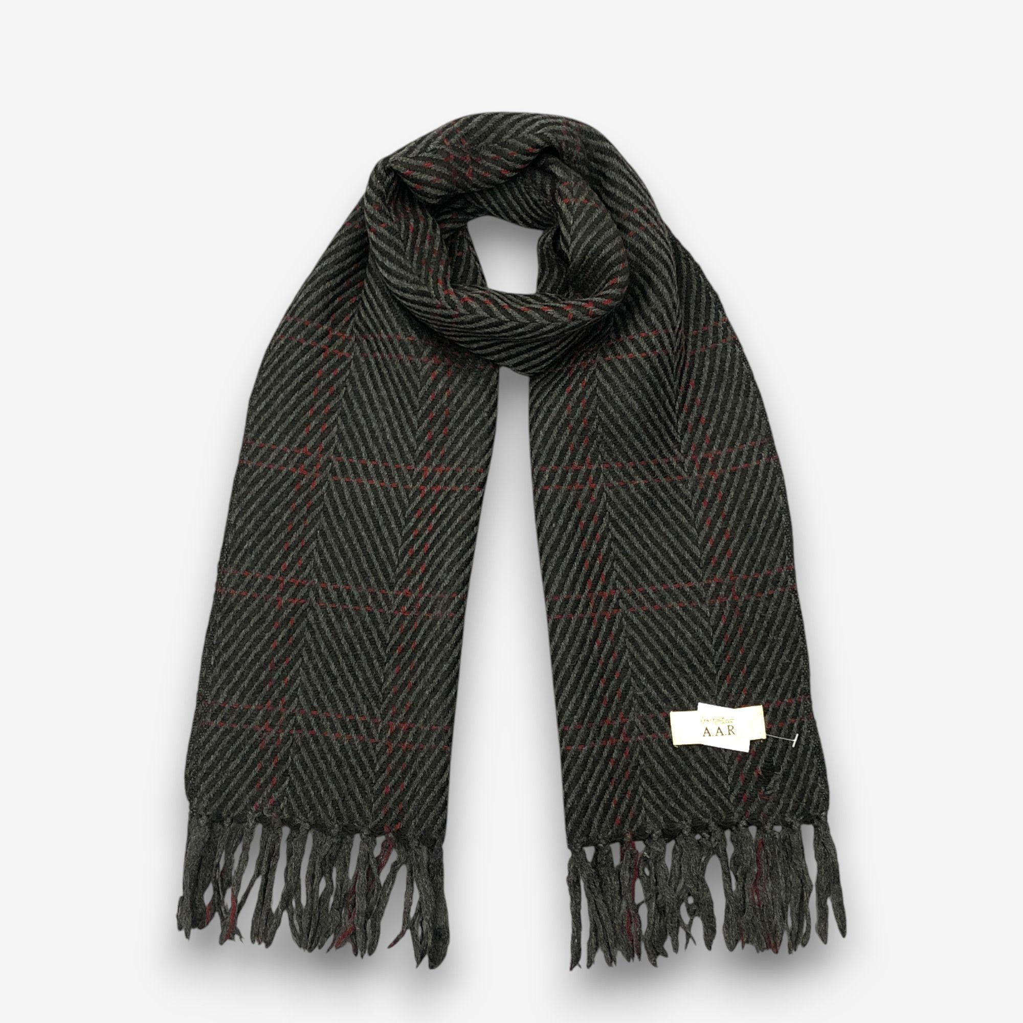 Yohji Yamamoto Vintage Yohji Yamamoto AAR Scarf Muffler Tweed Wool Scarves Size ONE SIZE - 1 Thumbnail