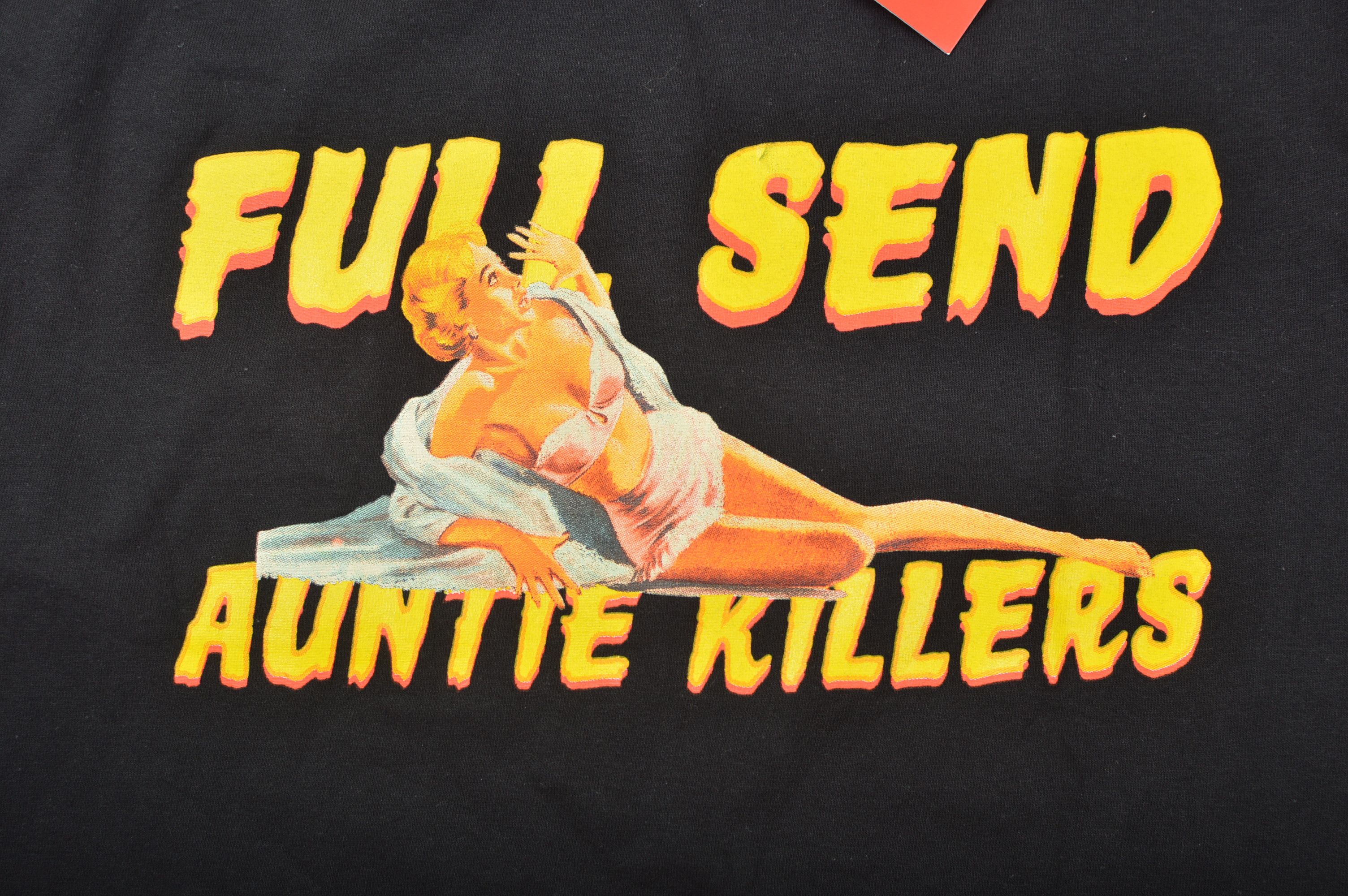 Vintage Full Send Auntie Killers Long Sleeve T-Shirt Size US M / EU 48-50 / 2 - 2 Thumbnail
