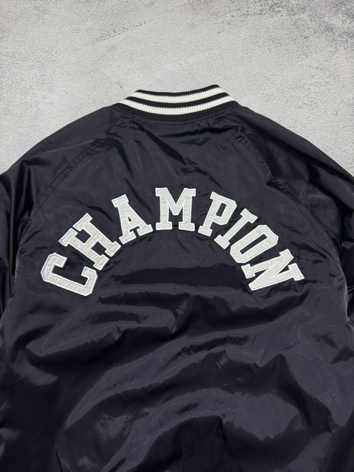 Champion Vintage Y2k Champion Bomber Jacket 00’s Size US XS / EU 42 / 0 - 4 Thumbnail