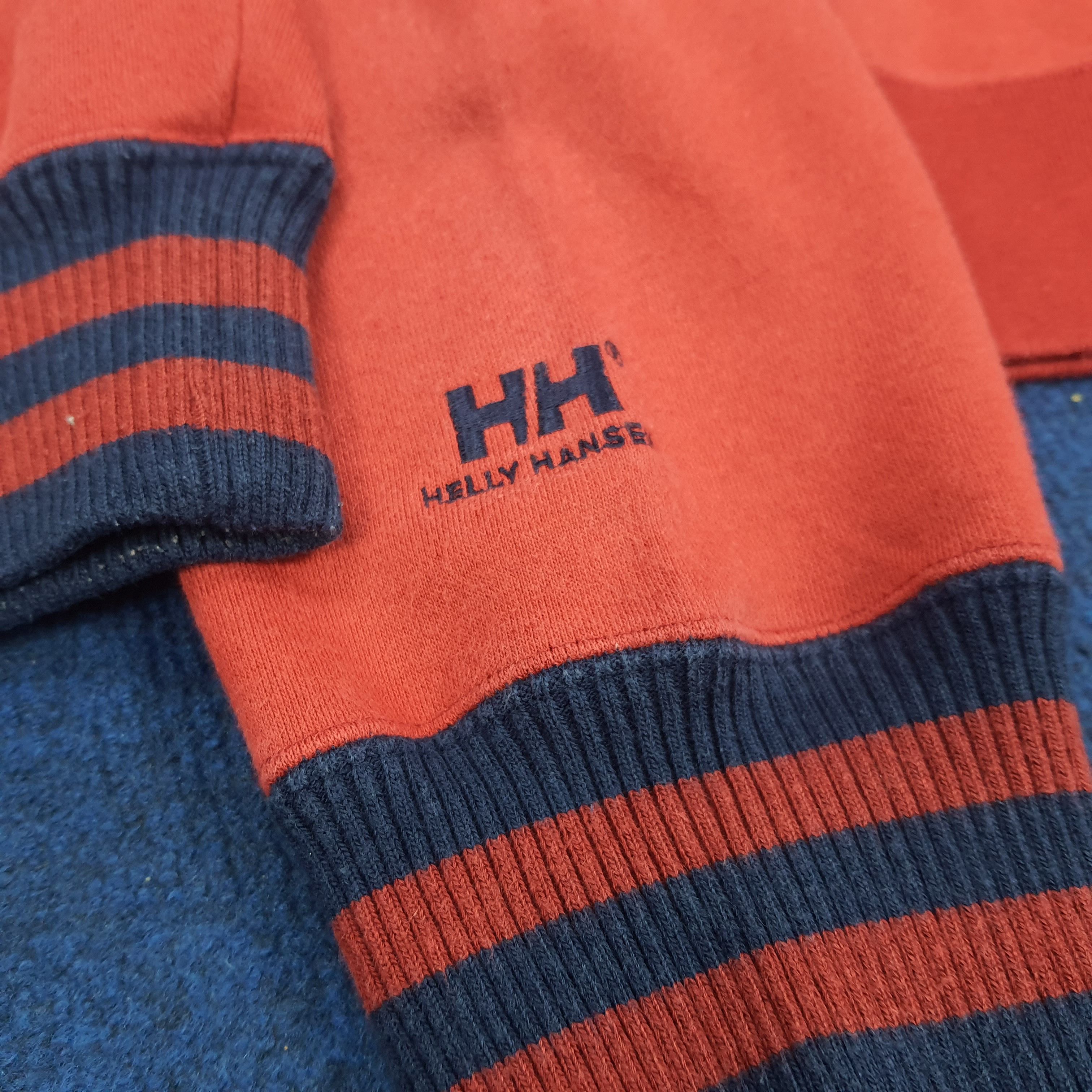 Helly Hansen × Vintage Vintage Helly Hansen Half Zipper Sweatshirt Size US L / EU 52-54 / 3 - 7 Thumbnail