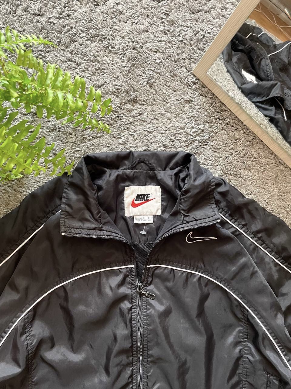 Nike × Vintage 90s Nike Vintage Light Jacket Streetwear Big Logo Swoosh Size US M / EU 48-50 / 2 - 16 Thumbnail