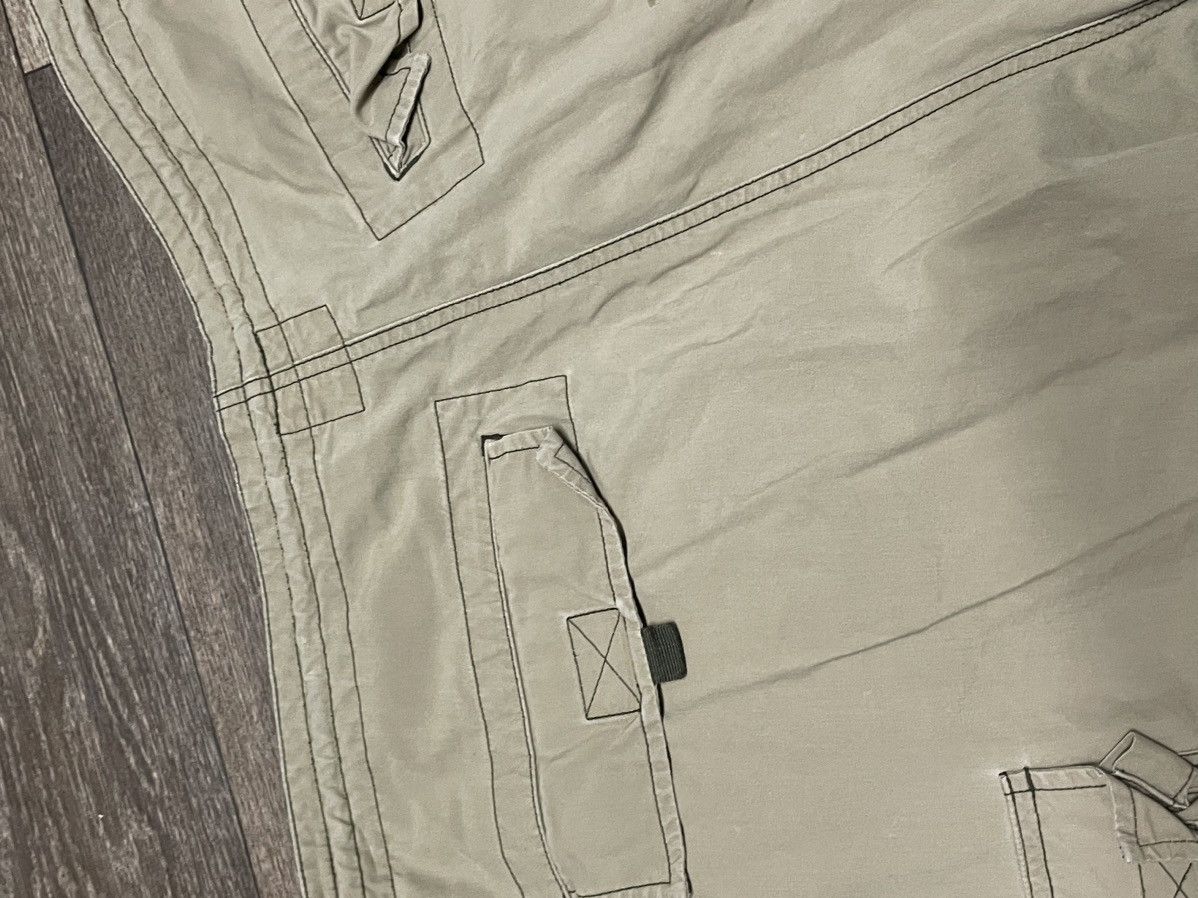 Abercrombie & Fitch × Vintage Vintage Y2K Abercrombie and Fitch Tactical Cargo Shorts Size US 34 / EU 50 - 9 Thumbnail