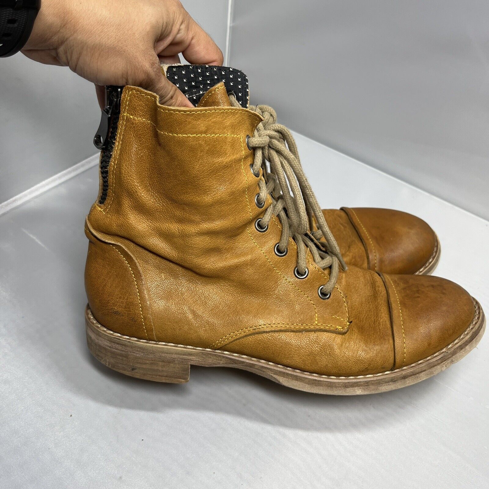 Free People Free People Portland Lace Up Boot Size 39 Size US 8.5 / IT 38.5 - 4 Thumbnail