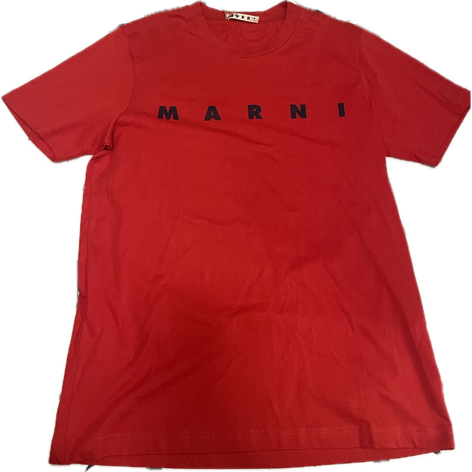 Marni Marni Men’s T Shirt, Red/Navy, NWT, Size 50 IT Size US M / EU 48-50 / 2 - 4 Thumbnail