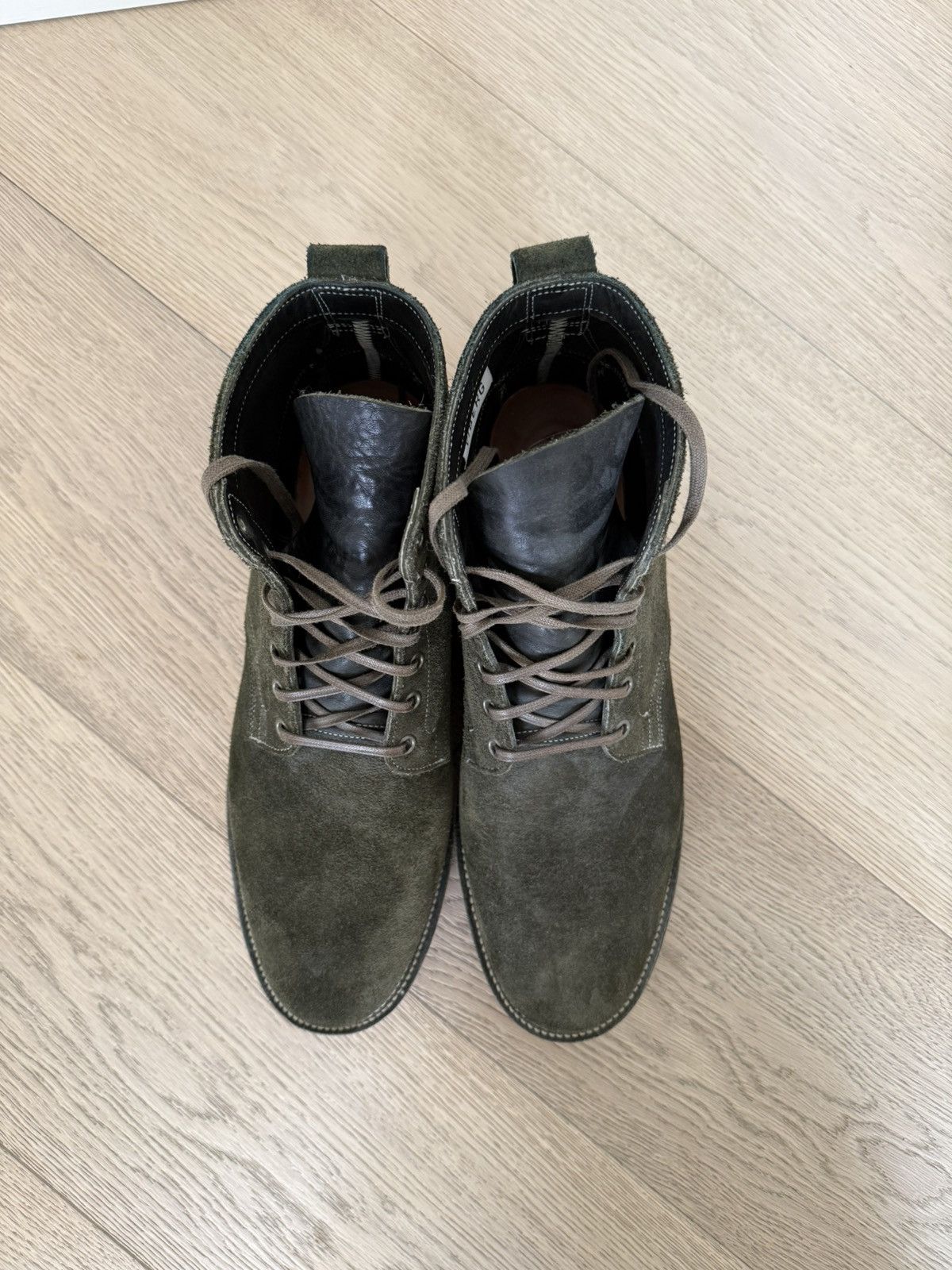 Viberg Viberg Service Boot in Hunter Green Taurus Roughout Size US 10.5 / EU 43-44 - 3 Thumbnail