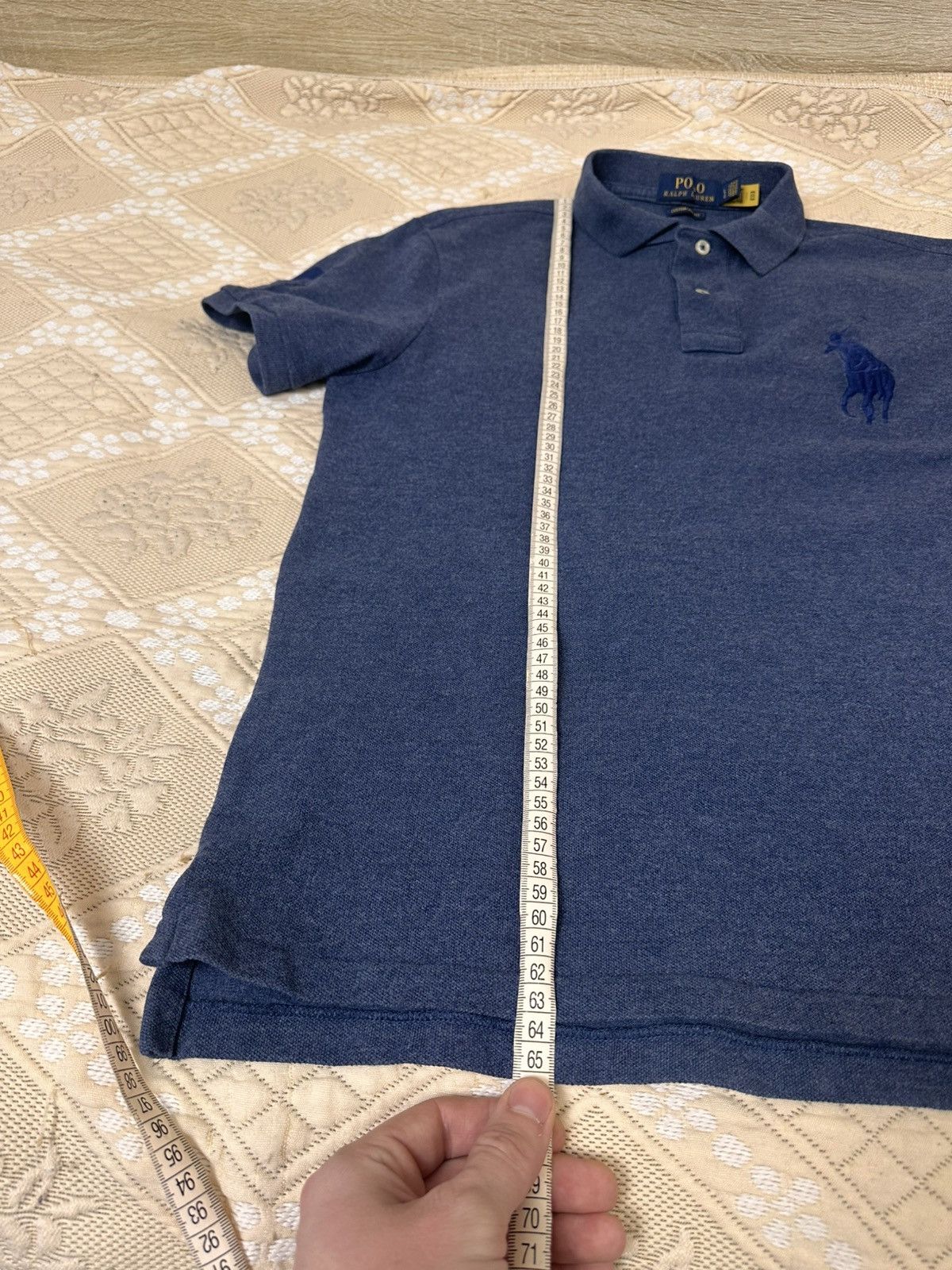 Polo Ralph Lauren 🔥 POLO RALPH LAUREN RUGBY SLIM SHIRT BIG PONY Y2K CHIEF KEEF Size US L / EU 52-54 / 3 - 12 Thumbnail