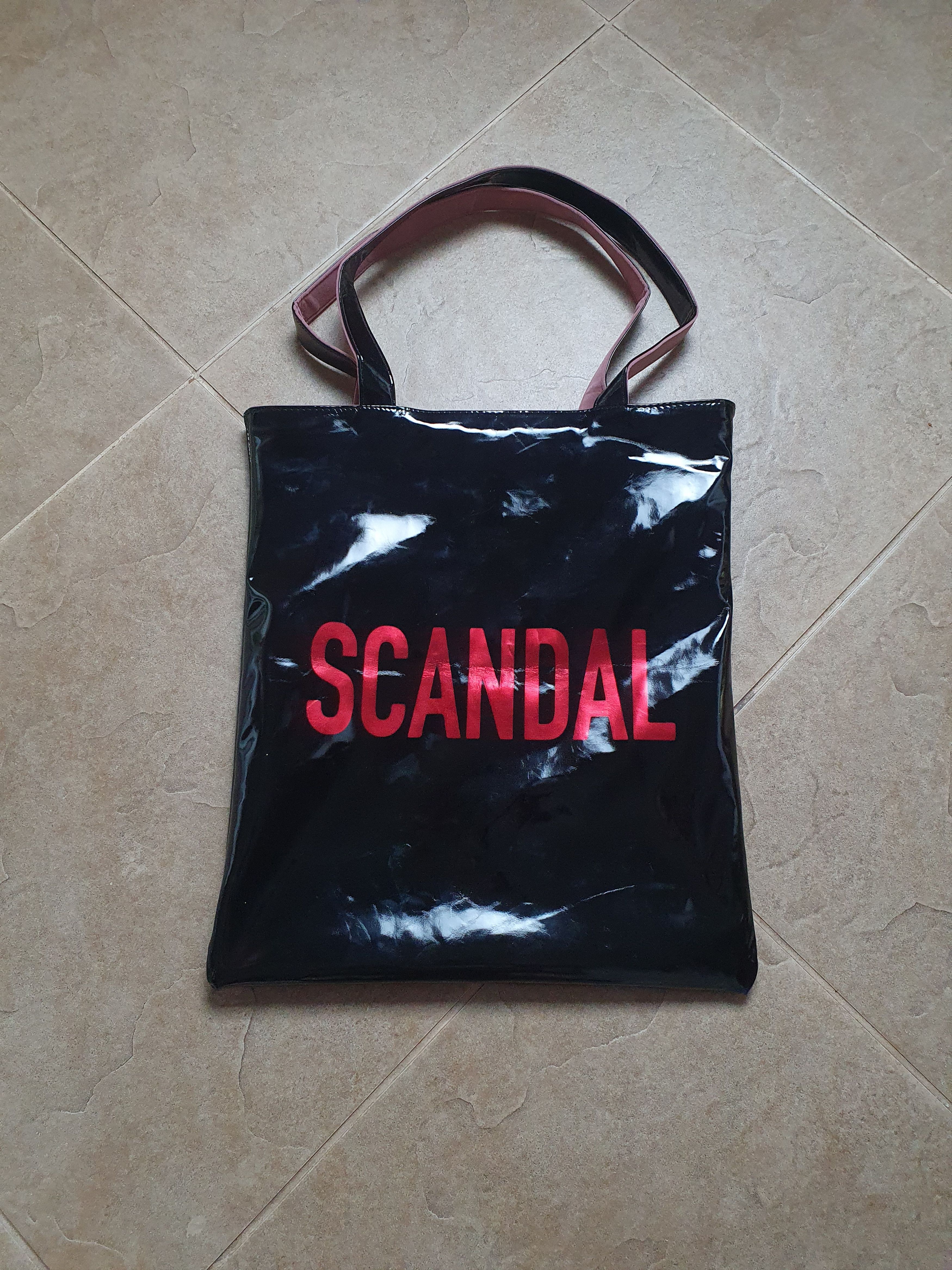 Reversible Tote Bag Edition Jean Paul Gaultier Pink Black, Women's