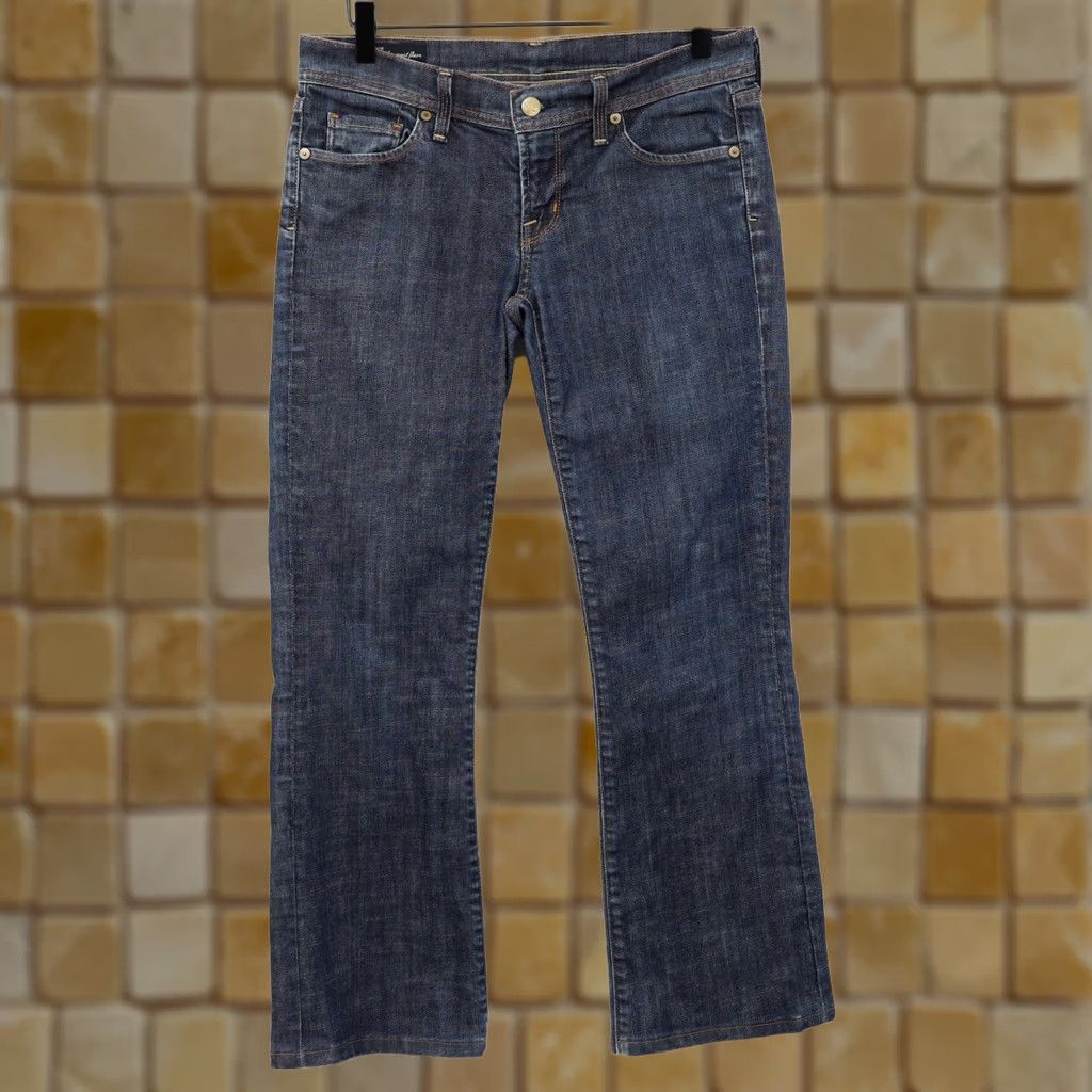Citizens Of Humanity Citizens of Humanity Jeans Flared 29 Regular Blue Cotton Elastane 5-Pocket Rise 7" Inseam 27.5" Vintage No Women XS-XL? (Oops) Size ONE SIZE - 1 Thumbnail