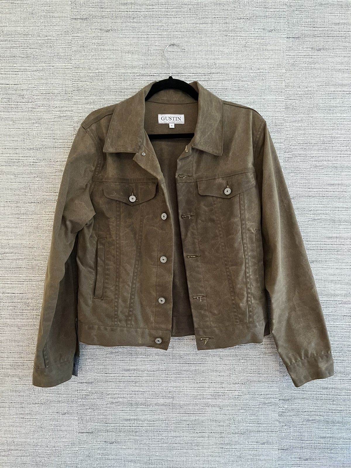 Gustin Gustin Waxed Trucker Jacket | Grailed