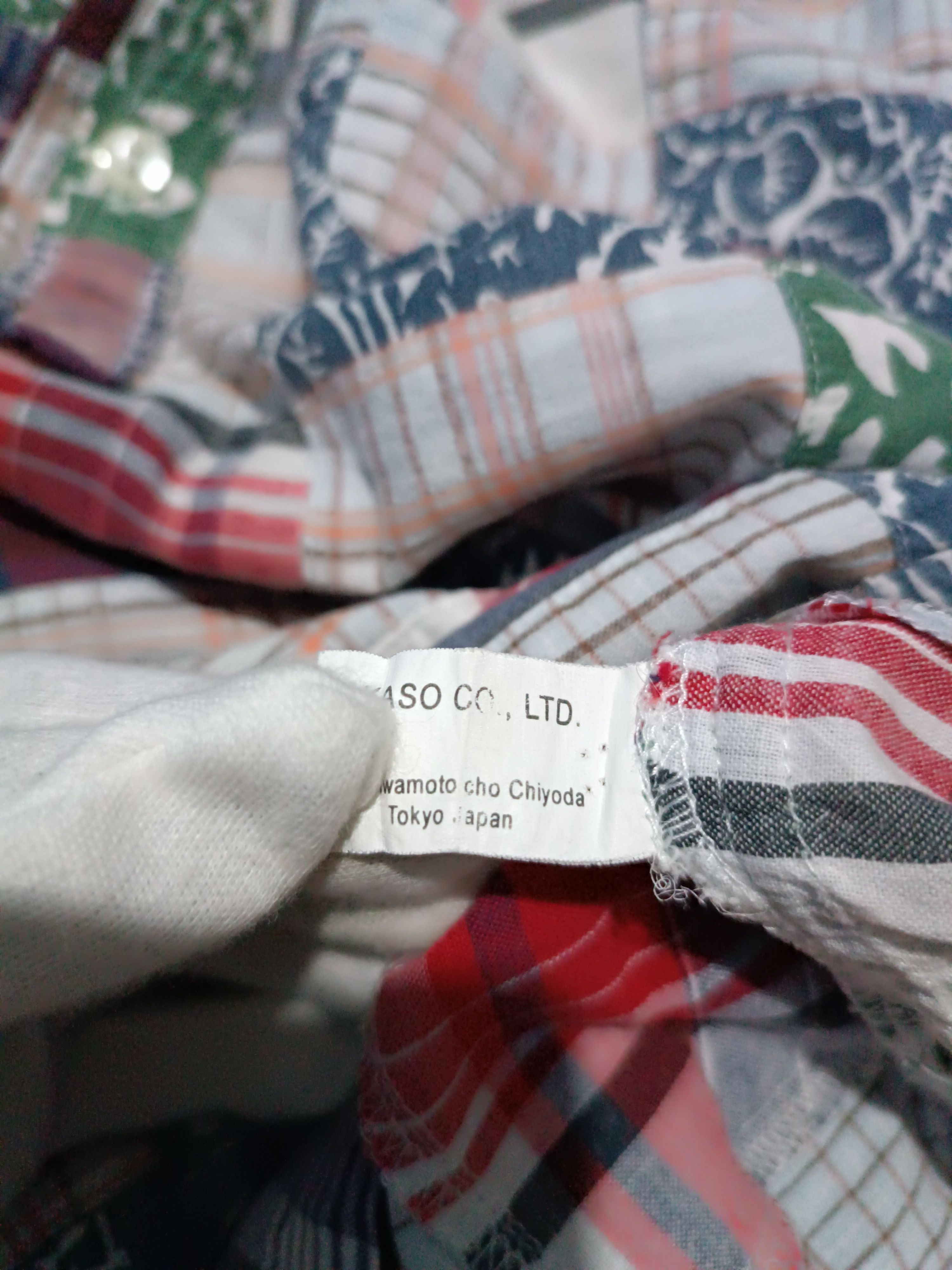 BARNS OUTFITTERS Barns Outfitters Patchwork Shirt Size US M / EU 48-50 / 2 - 6 Thumbnail
