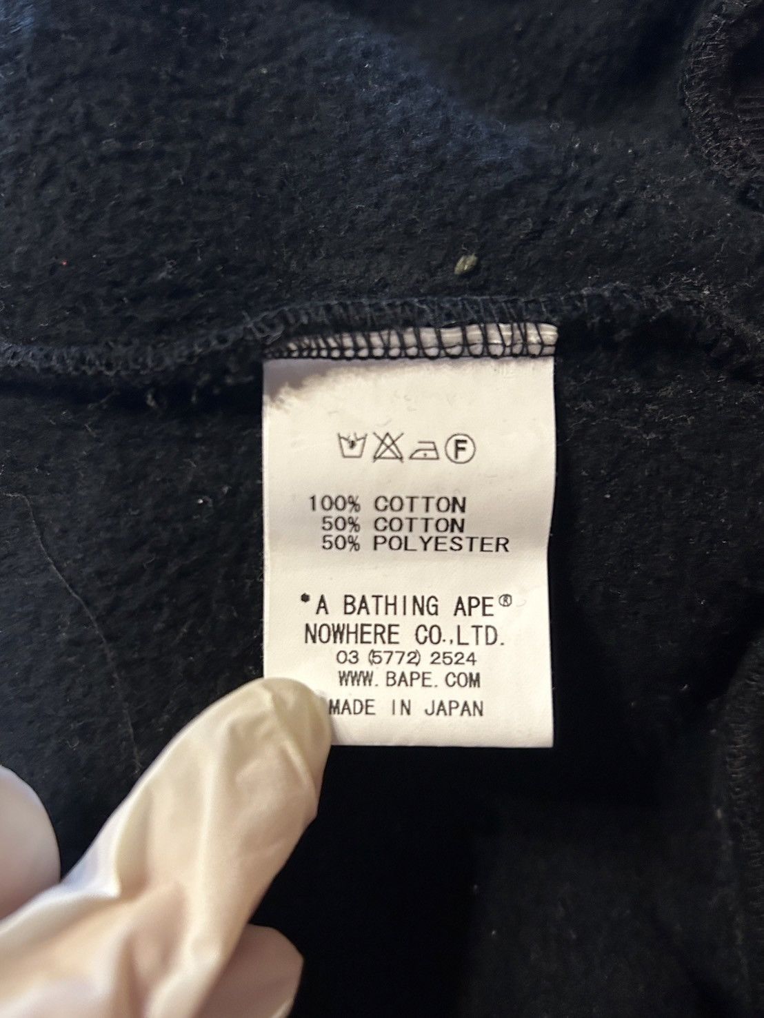 Bape Bape Black Patch Logo Jacket Japan Size US M / EU 48-50 / 2 - 12 Thumbnail