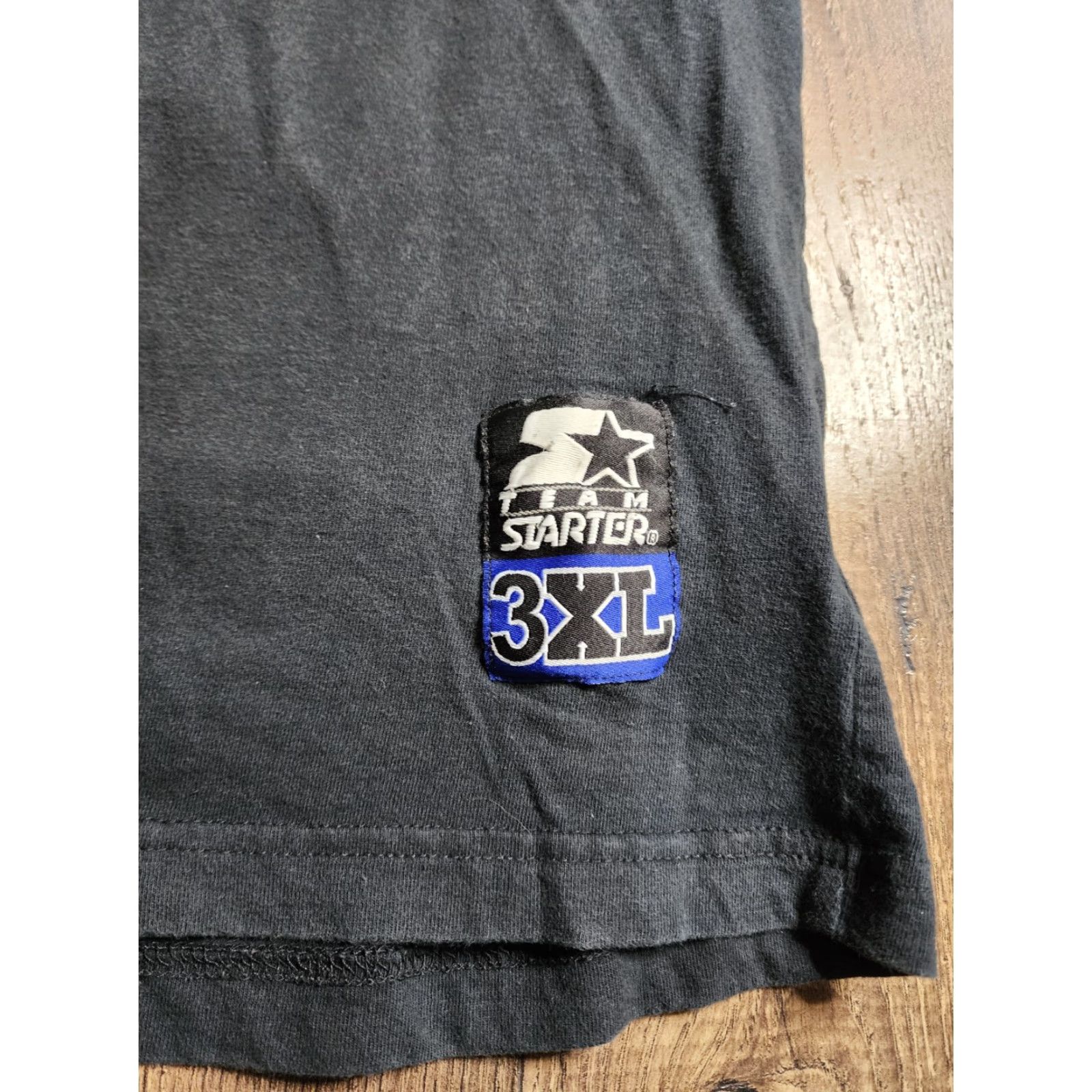 Starter VINTAGE Starter 3XL Double-Sided T-Shirt Vietnam War Patriotic Flag Black Mens Size US XXL / EU 58 / 5 - 5 Thumbnail