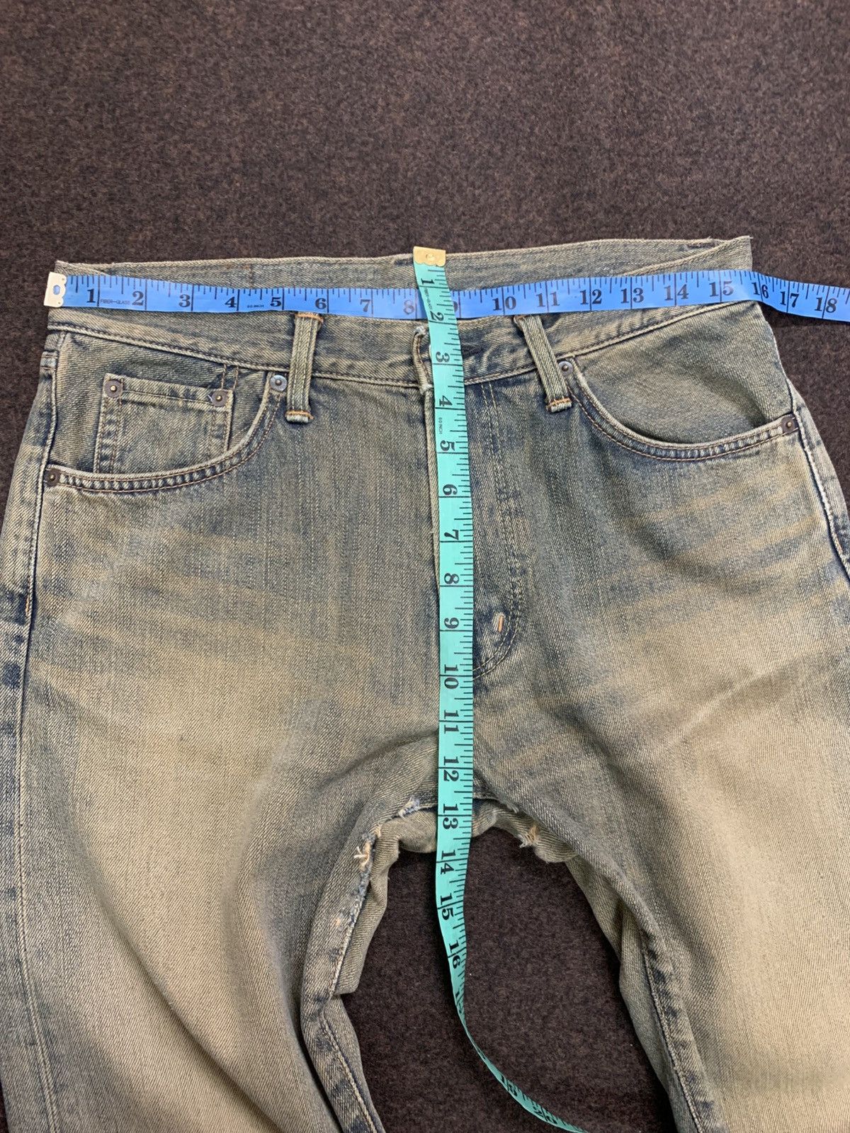 Edwin DISTRESSED EDWIN 443 LIKE IF SIX WASH NINE. Size US 32 / EU 48 - 7 Thumbnail