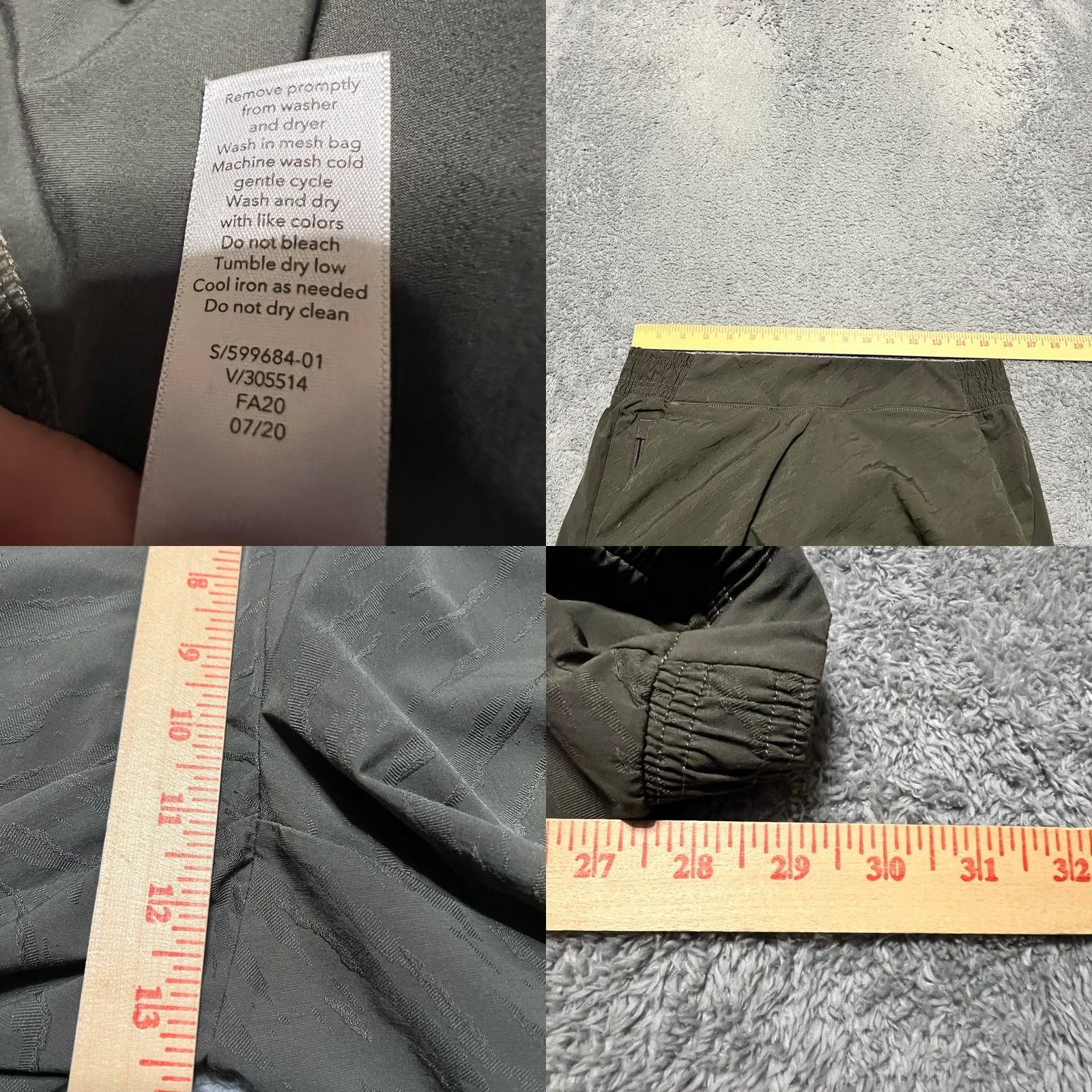 Athleta Athleta Pants Womens 12 Green Textured Brooklyn Jogger Performance Athletic) Size 34" / US 12 / IT 48 - 8 Thumbnail