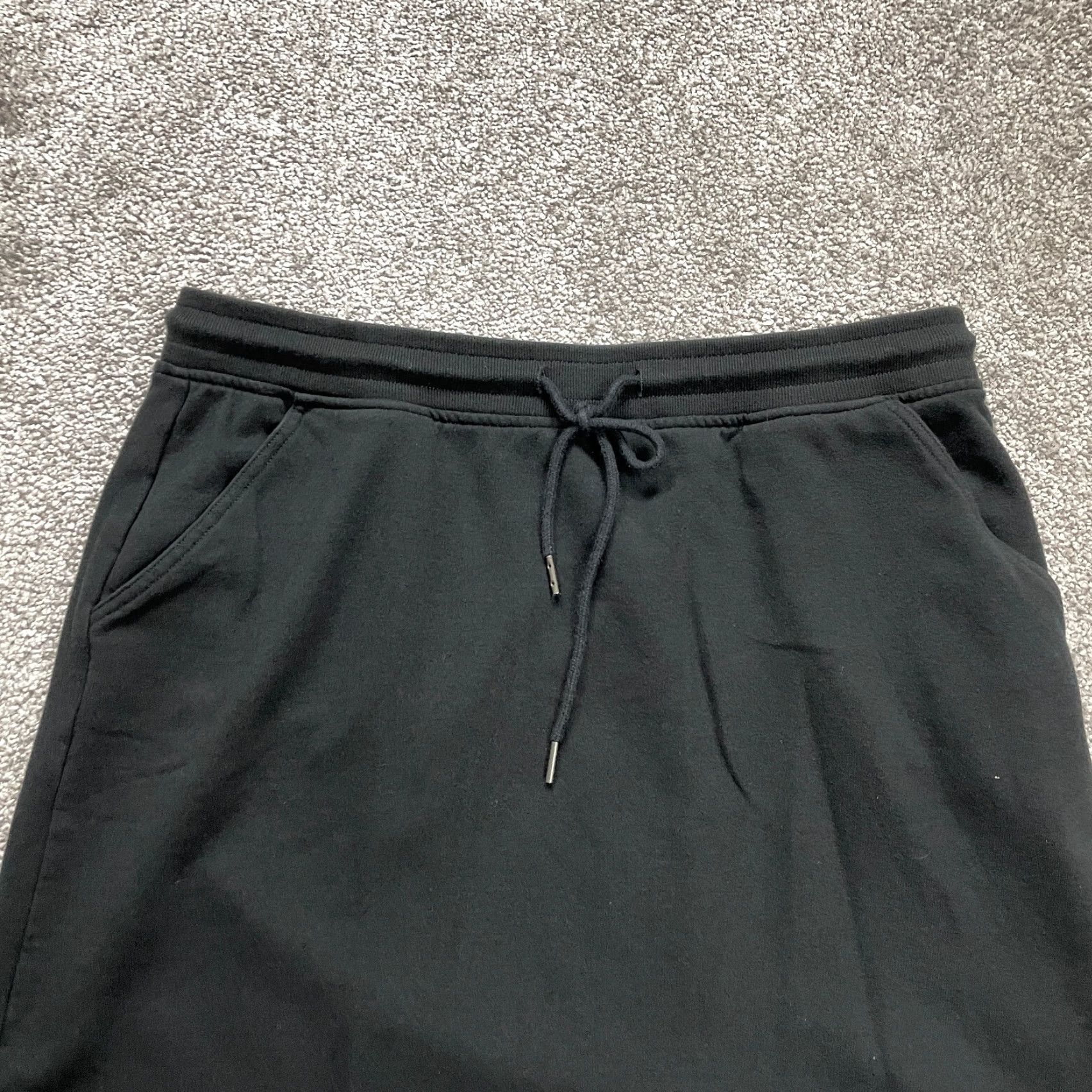 Eddie Bauer VINTAGE Eddie Bauer Womens Skirt Knee Length Casual Athletic Black Cotton Spandex Regular Fit M Size 32" / US 10 / IT 46 - 2 Thumbnail