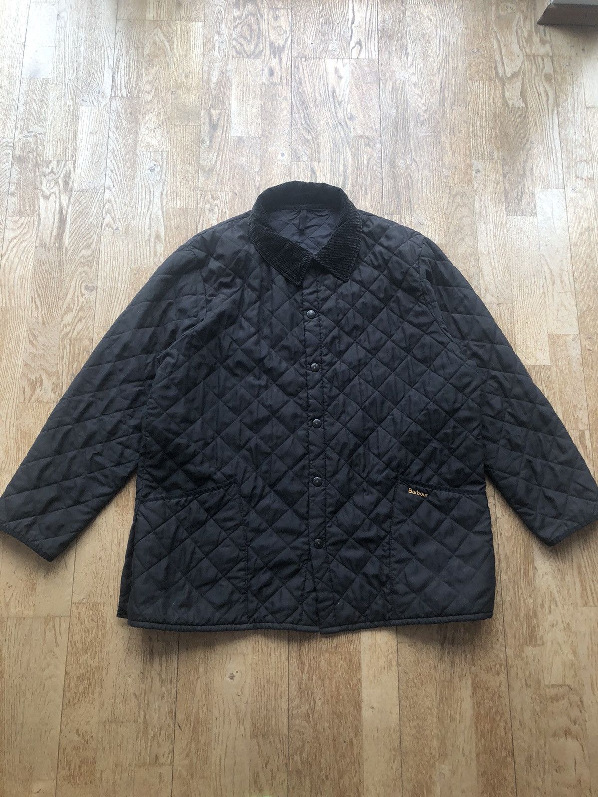Barbour × Vintage BARBOUR VINTAGE QUILTED QUALITY LIGHT JACKET Size US XL / EU 56 / 4 - 1 Thumbnail