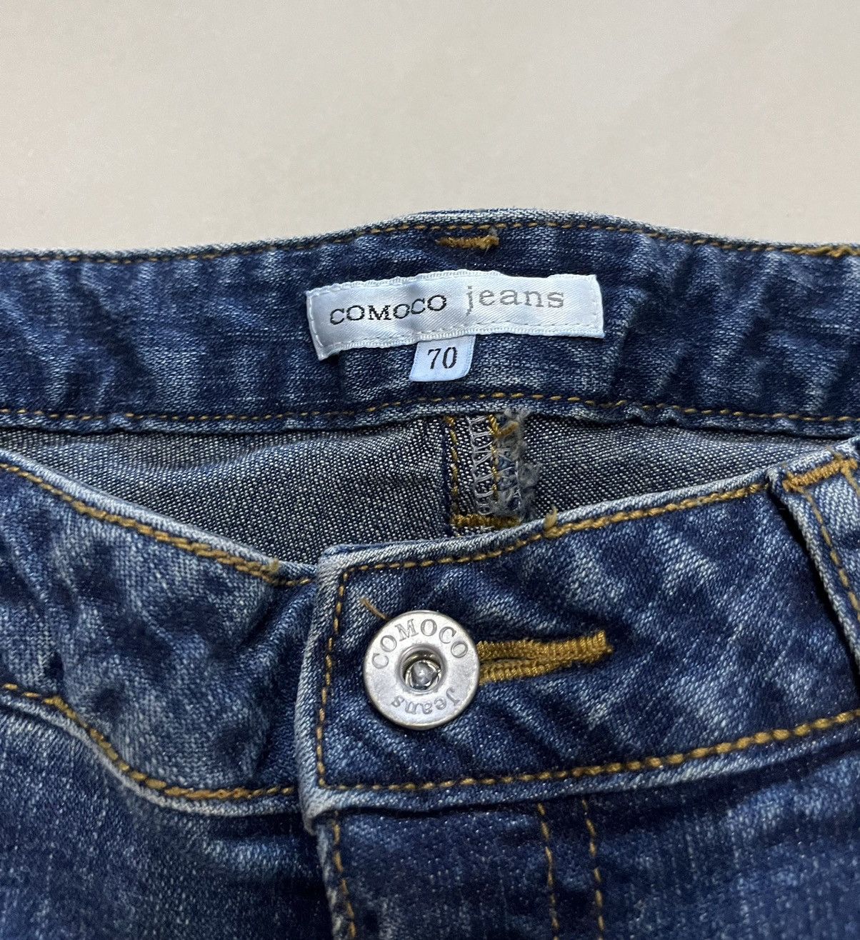 Tornado Mart Flare Jeans comoco Iron star bead wideleg Size US 29 - 7 Thumbnail
