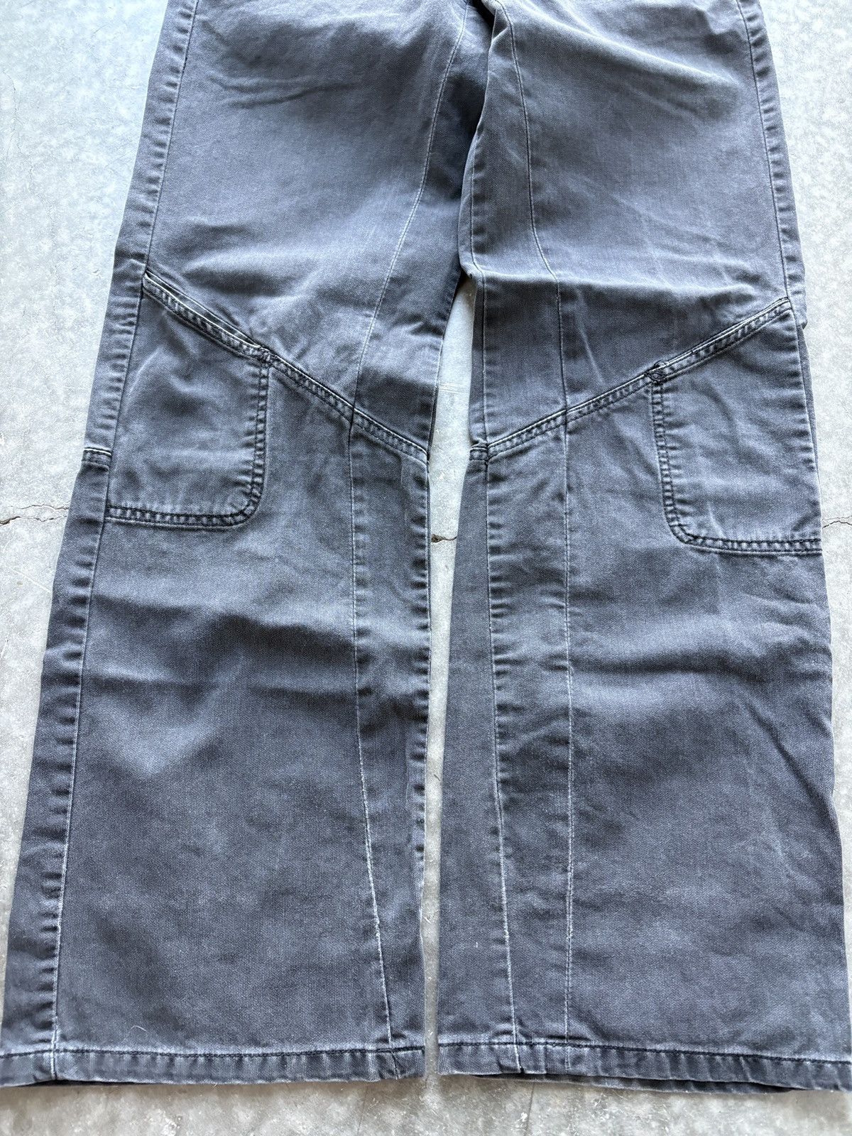 Diesel Vintage Y2K Diesel Pants Wide Leg 29x30 Size US 29 - 4 Thumbnail
