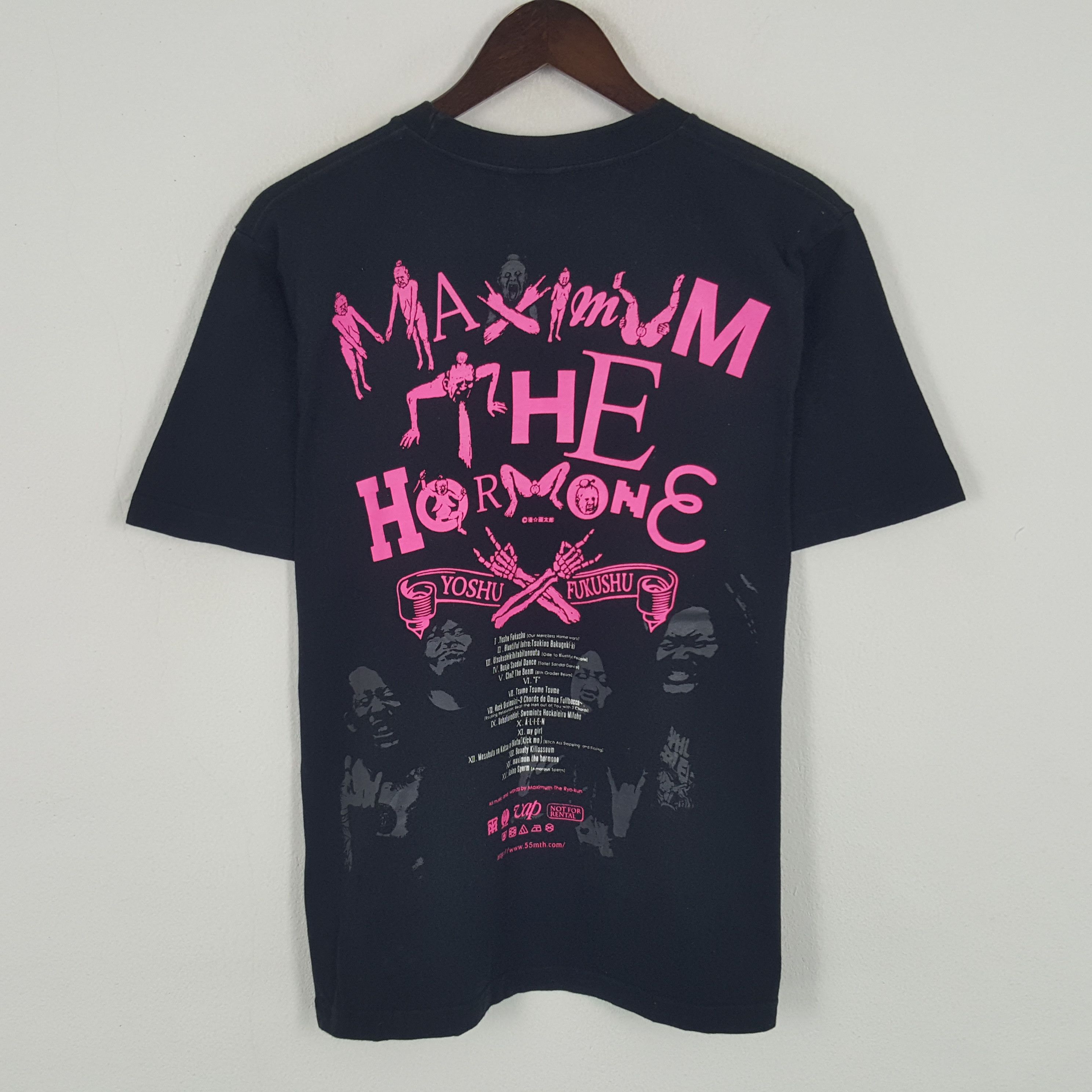 Band Tees × Japanese Brand × Vintage Vintage Maximum The Hormone Japanese Rock Band Tshirt Size US M / EU 48-50 / 2 - 3 Thumbnail