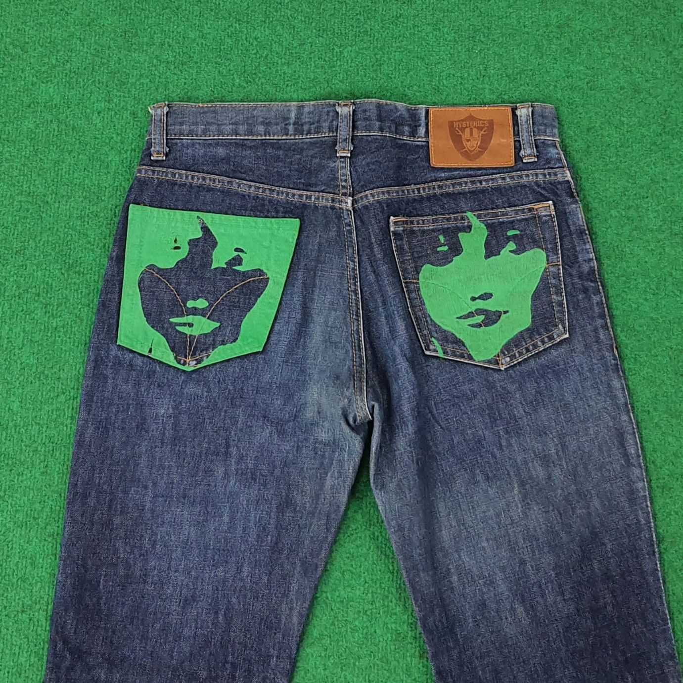 Hysteric Glamour Vintage Hysteric Glamour Raiders Custom Logo Jeans C244N5 Size US 28 / EU 44 - 2 Thumbnail