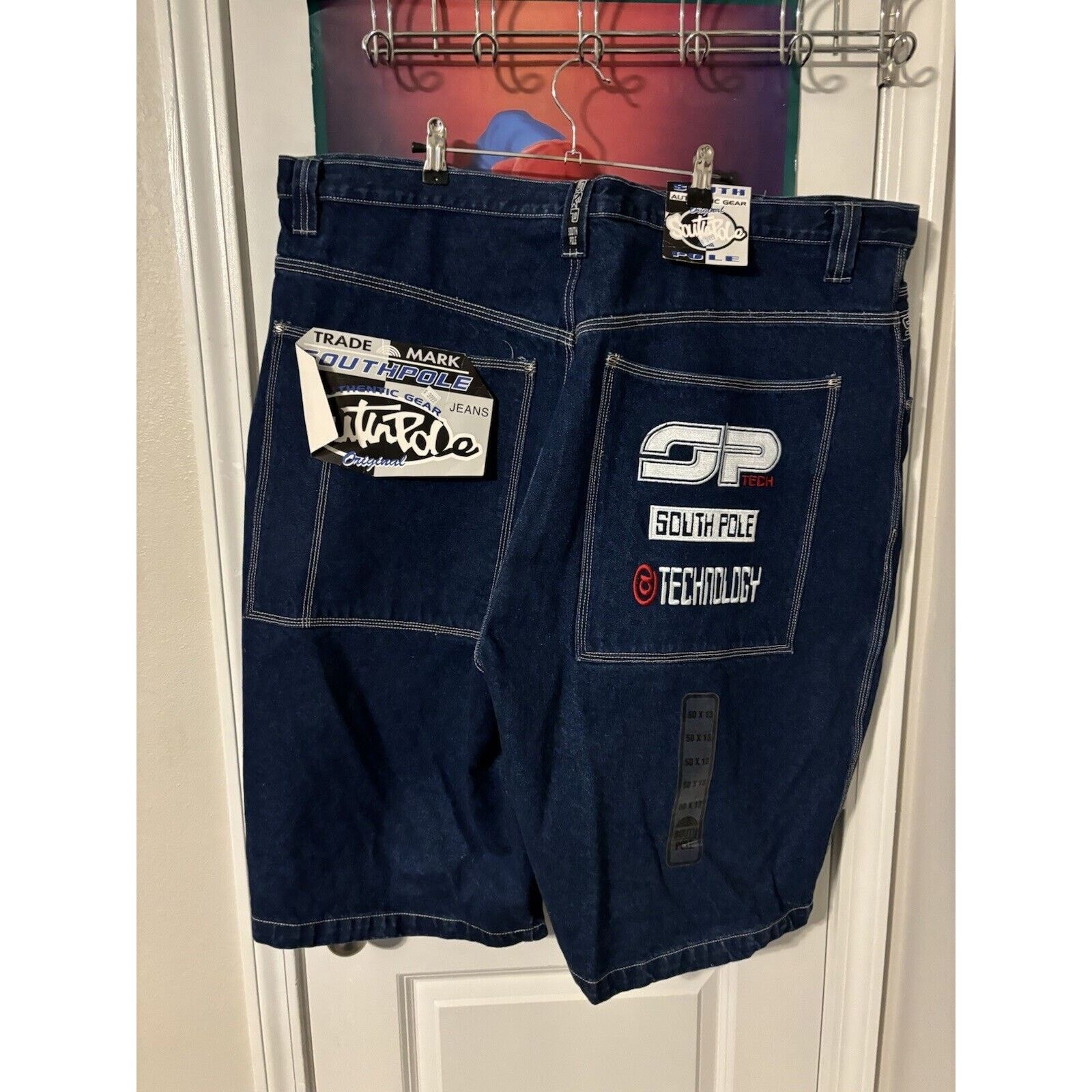 Southpole southpole jean shorts Sz 50 X 13 Rare SizeY2K Hip Hop Skater Size 28" / US 6 / IT 42 - 1 Thumbnail