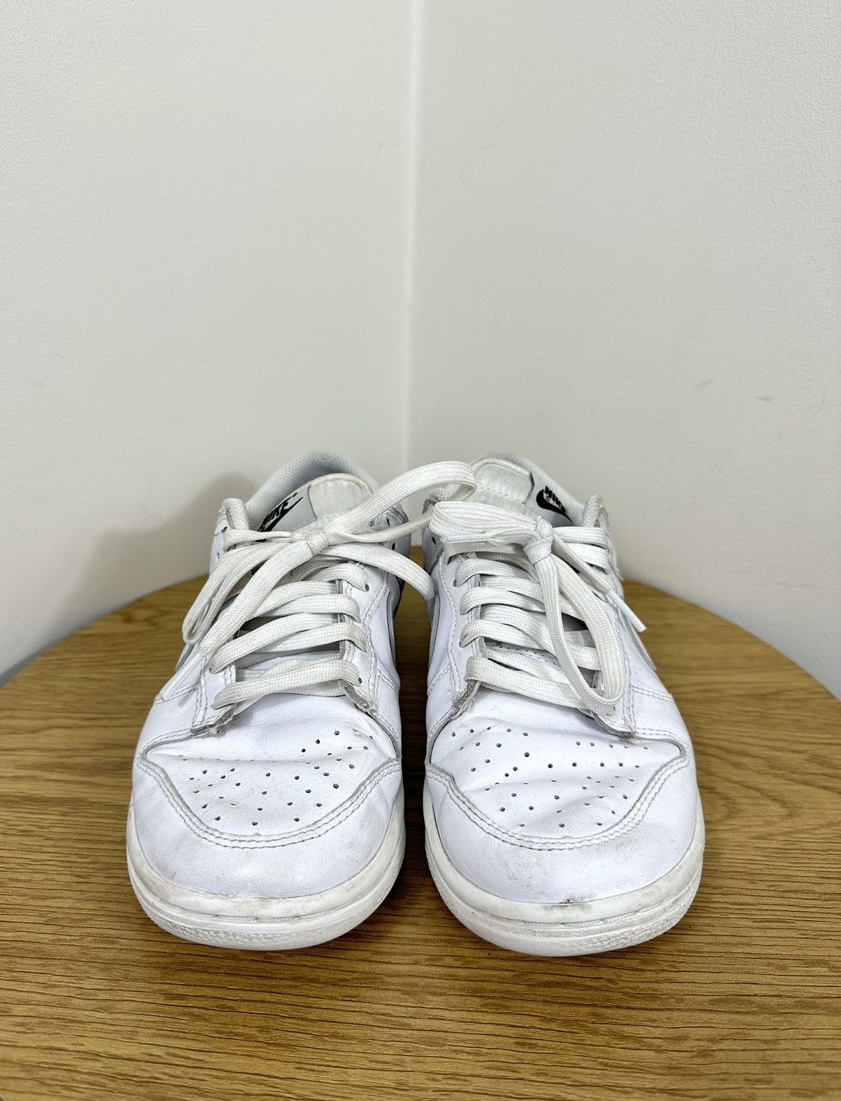 Nike Vintage Nike Dunk Low Triple White Streetwear Drill Sneakers Size US 8 / IT 38 - 6 Thumbnail
