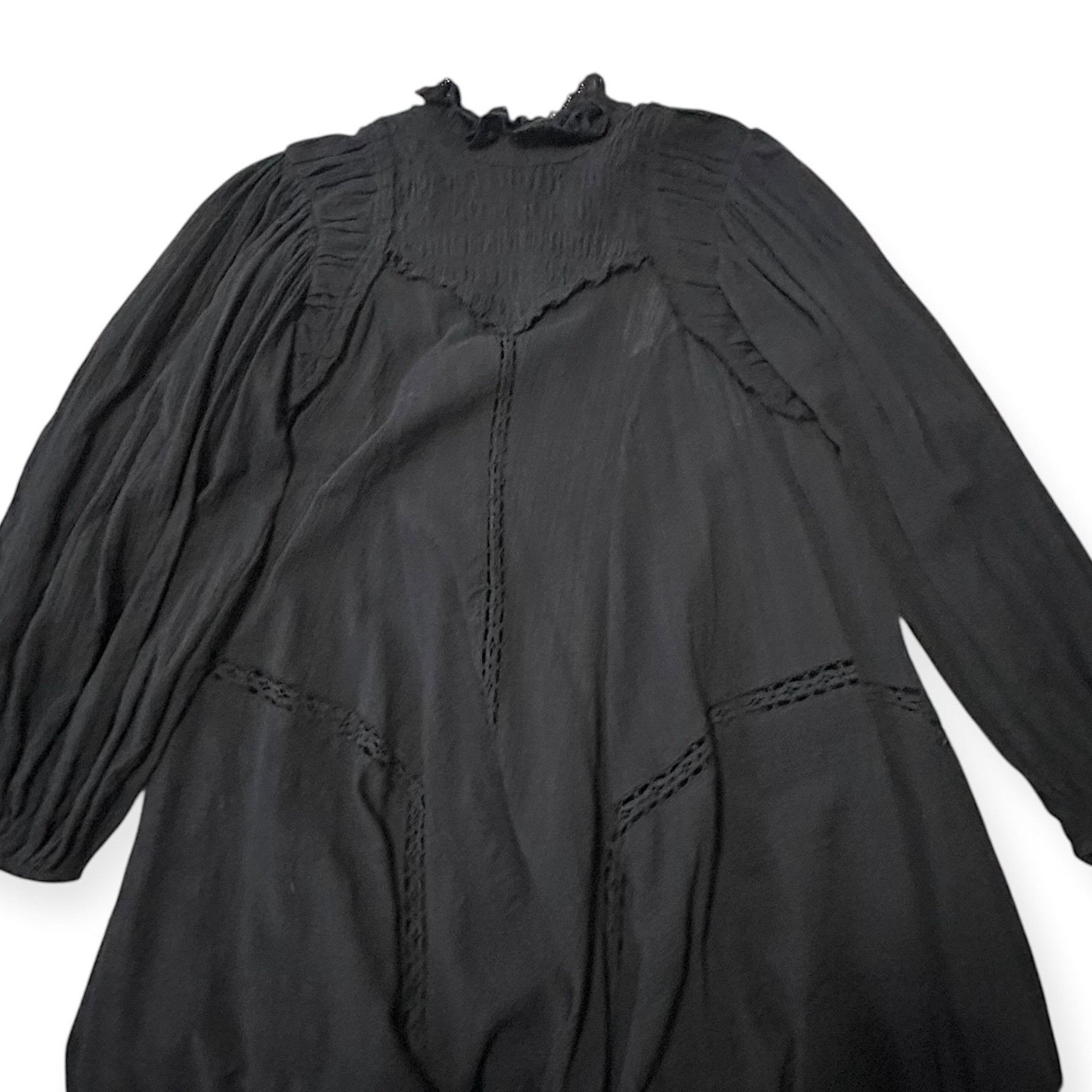 Isabel Marant Etoile ISABEL MARANT ÉTOILE Isma Black Mini Dress, Size FR36/S, NW Size XS / US 0-2 / IT 36-38 - 8 Thumbnail