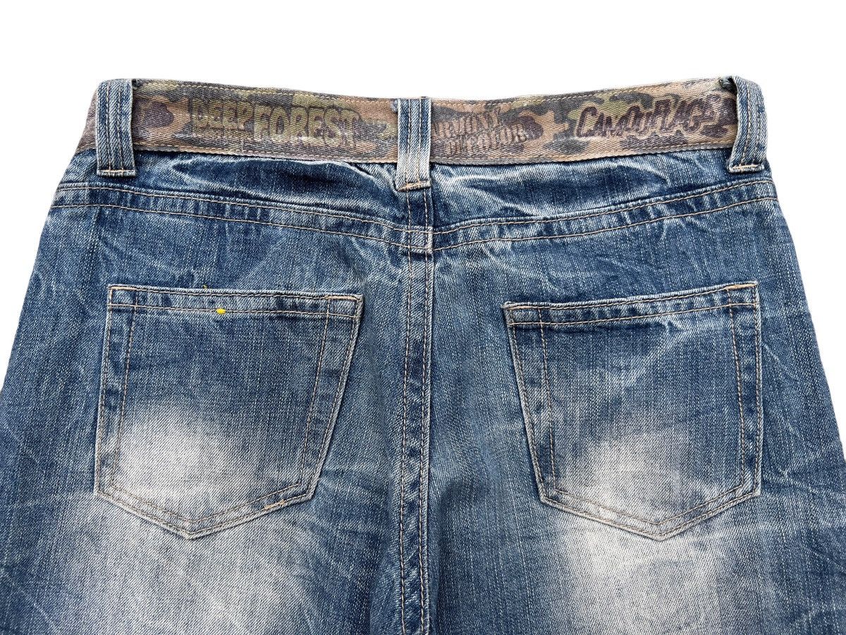 Japanese Brand Japanese Distressed Patchwork Patches Denim Jeans 31x31 Size US 31 - 8 Thumbnail
