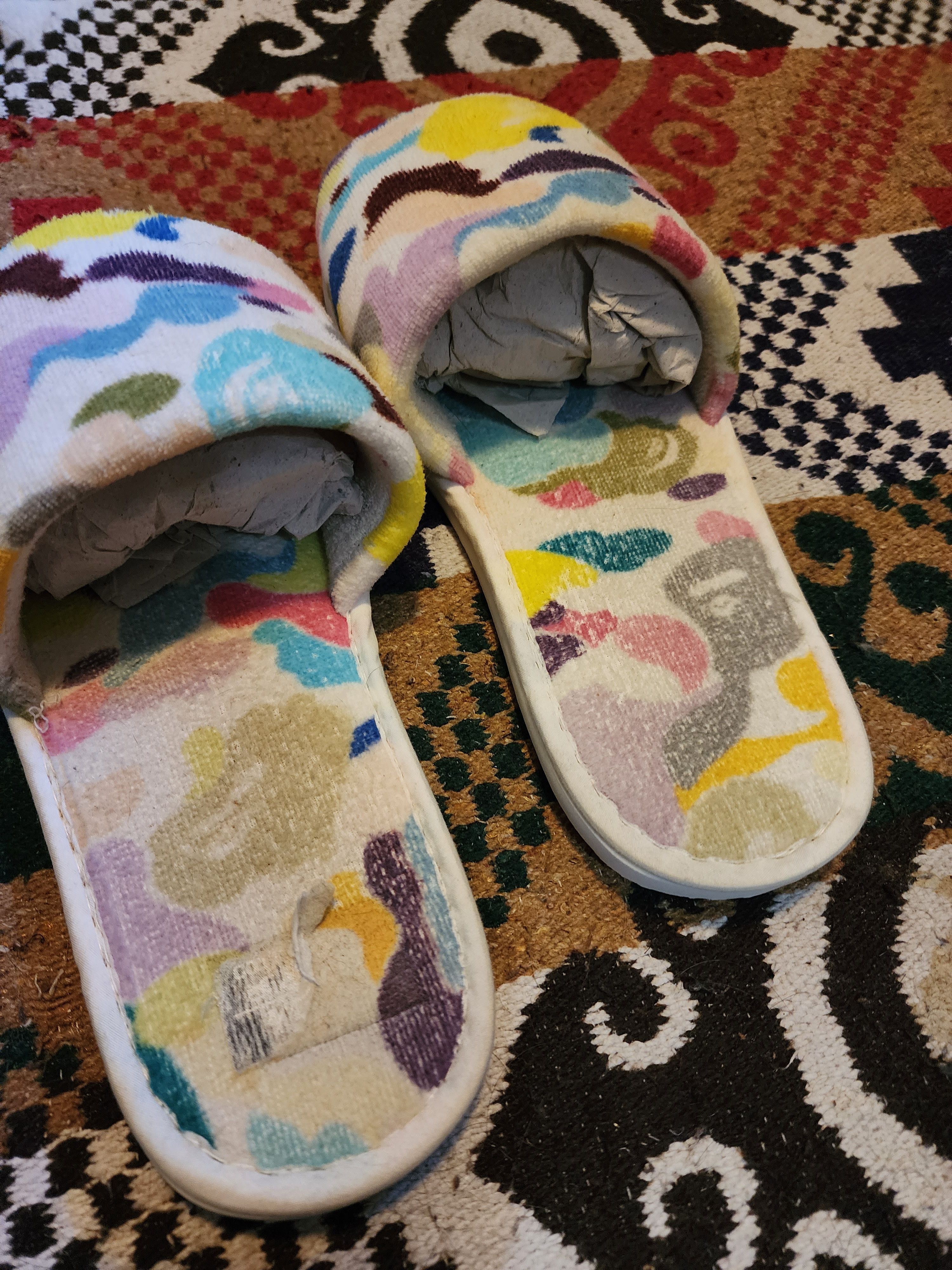 Bape Multi Camo Terrycloth Slippers Size US 9 / EU 42 - 4 Thumbnail