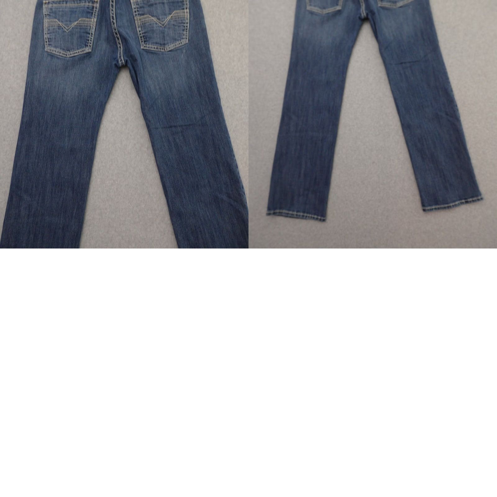 Pistola Rock & Roll Jeans Jeans 32 (32X30) Blue Denim Regular Straight Mens Pants Size US 32 / EU 48 - 10 Thumbnail