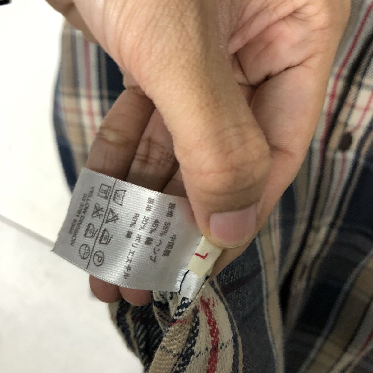 Flannel 🔥Vtg Flannel Jacket Tartan Design Gohemp Japan Issey Miyake Size US L / EU 52-54 / 3 - 18 Thumbnail
