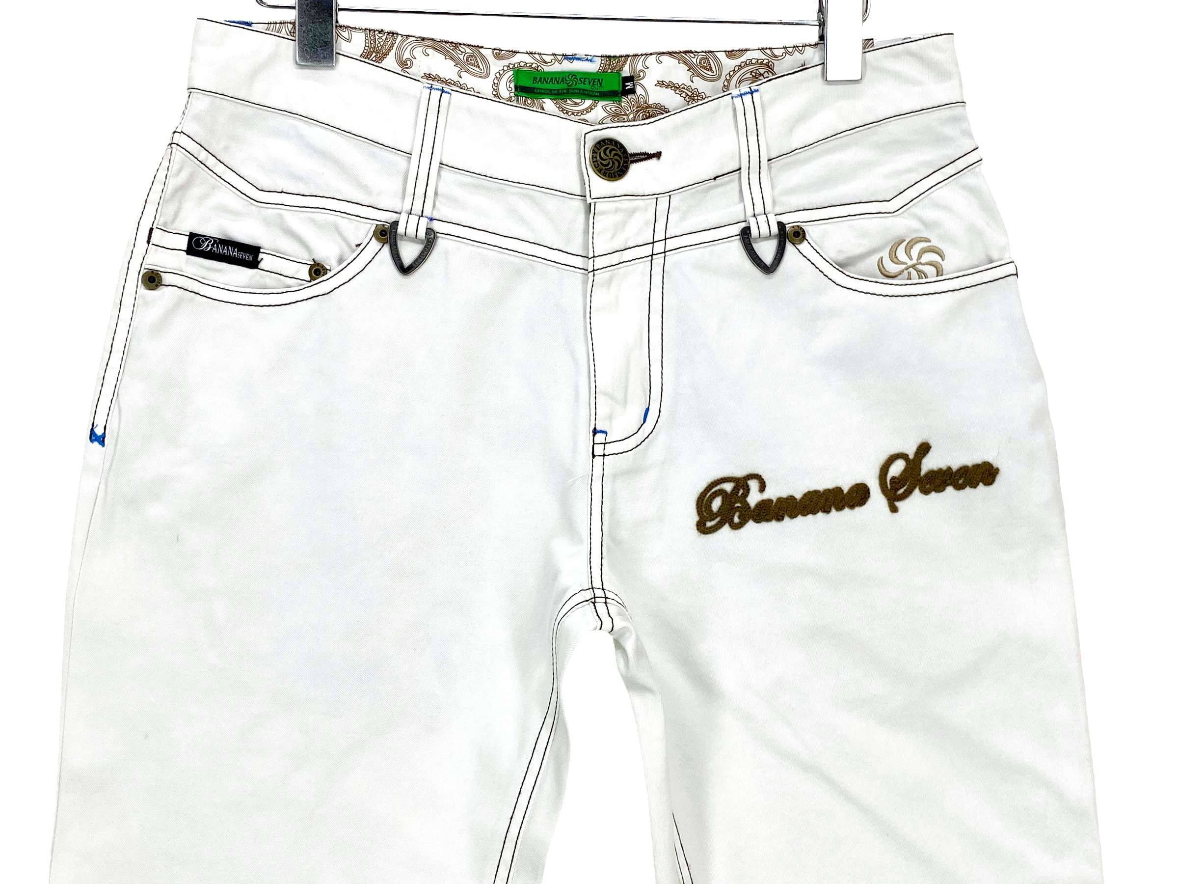 Japanese Brand Banana Seven Denim Jeans Japanese Surf Jeans Pants Size US 31 - 3 Thumbnail