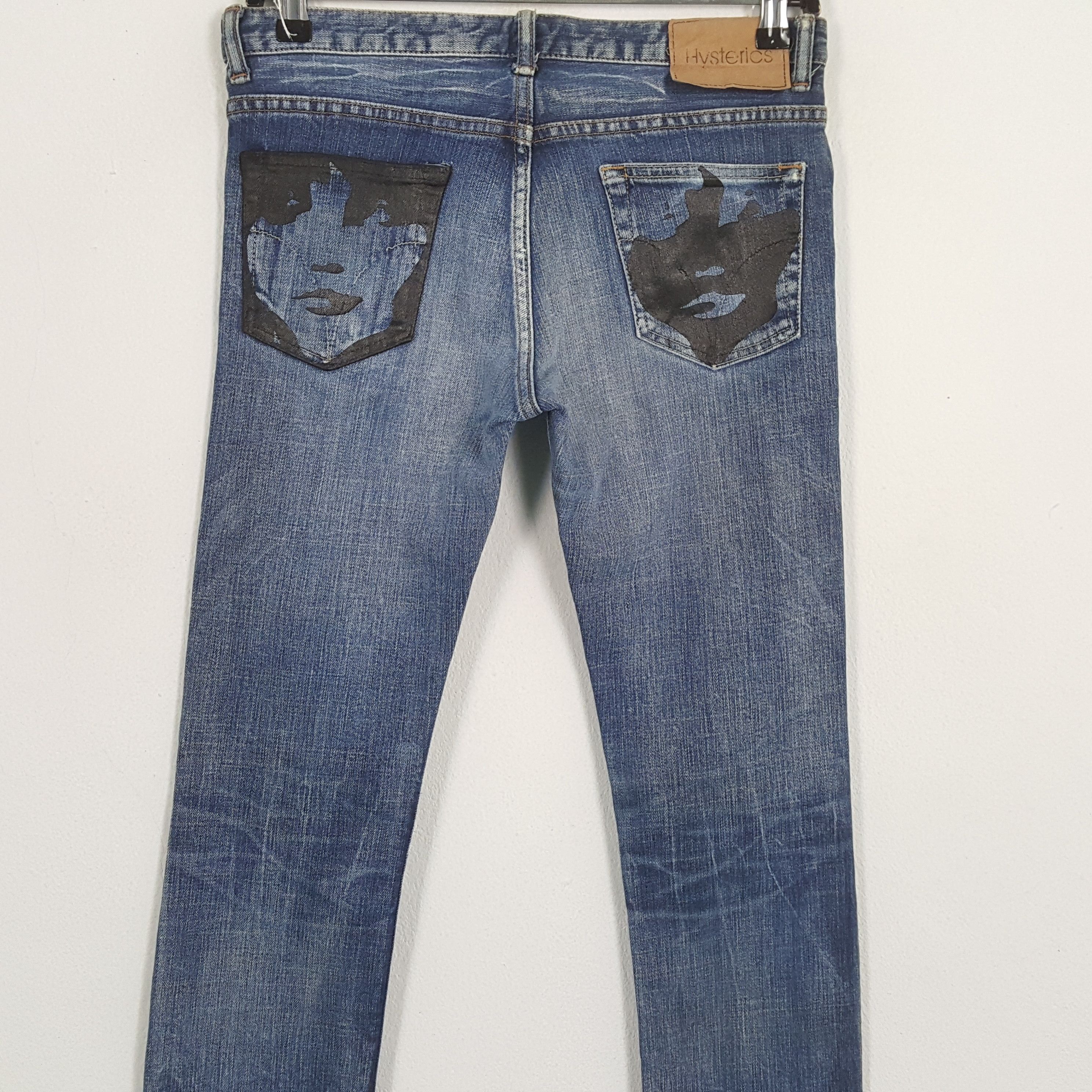 Hysteric Glamour × Japanese Brand × Vintage HYSTERIC GLAMOUR Japanese Brand Streetwear Custom Art Jeans Size 30" / US 8 / IT 44 - 2 Thumbnail