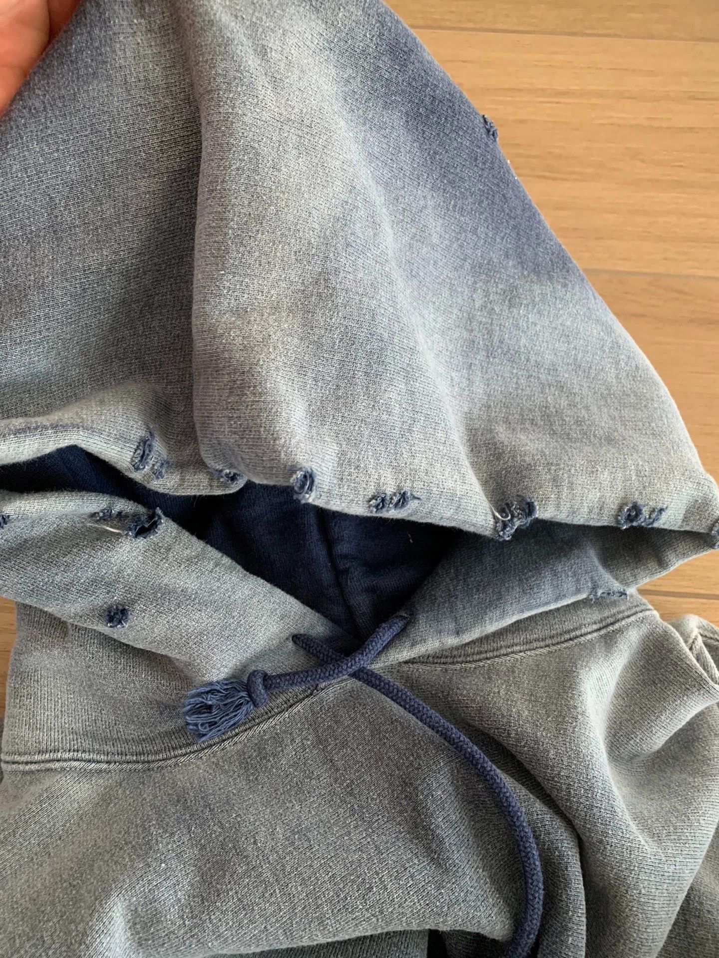 Other BOW BOW Hard Ageing Distressed Splatter Hoodie XXL Size US XXL / EU 58 / 5 - 6 Thumbnail